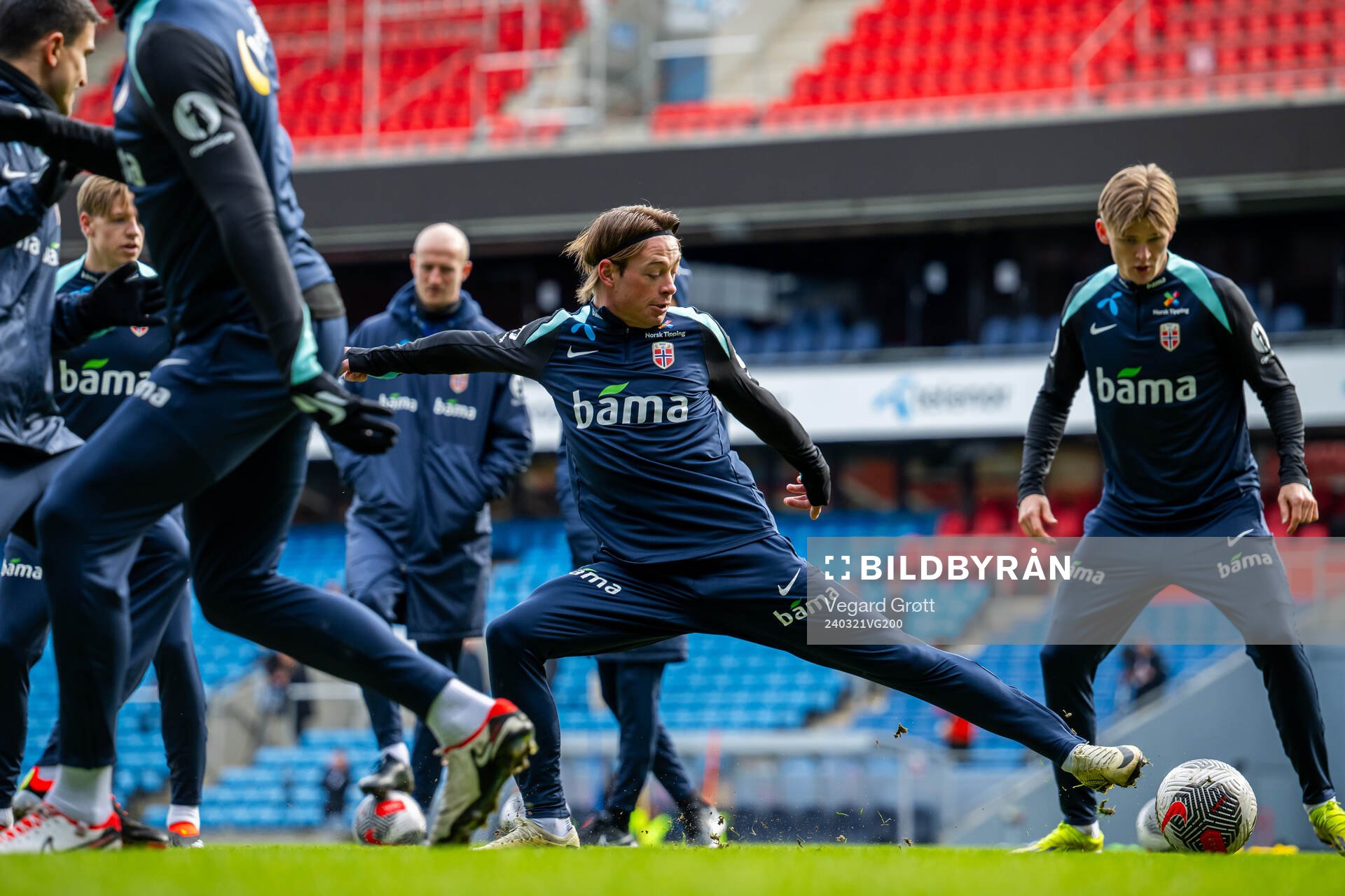 Patrick Berg of the Norwegian national football team