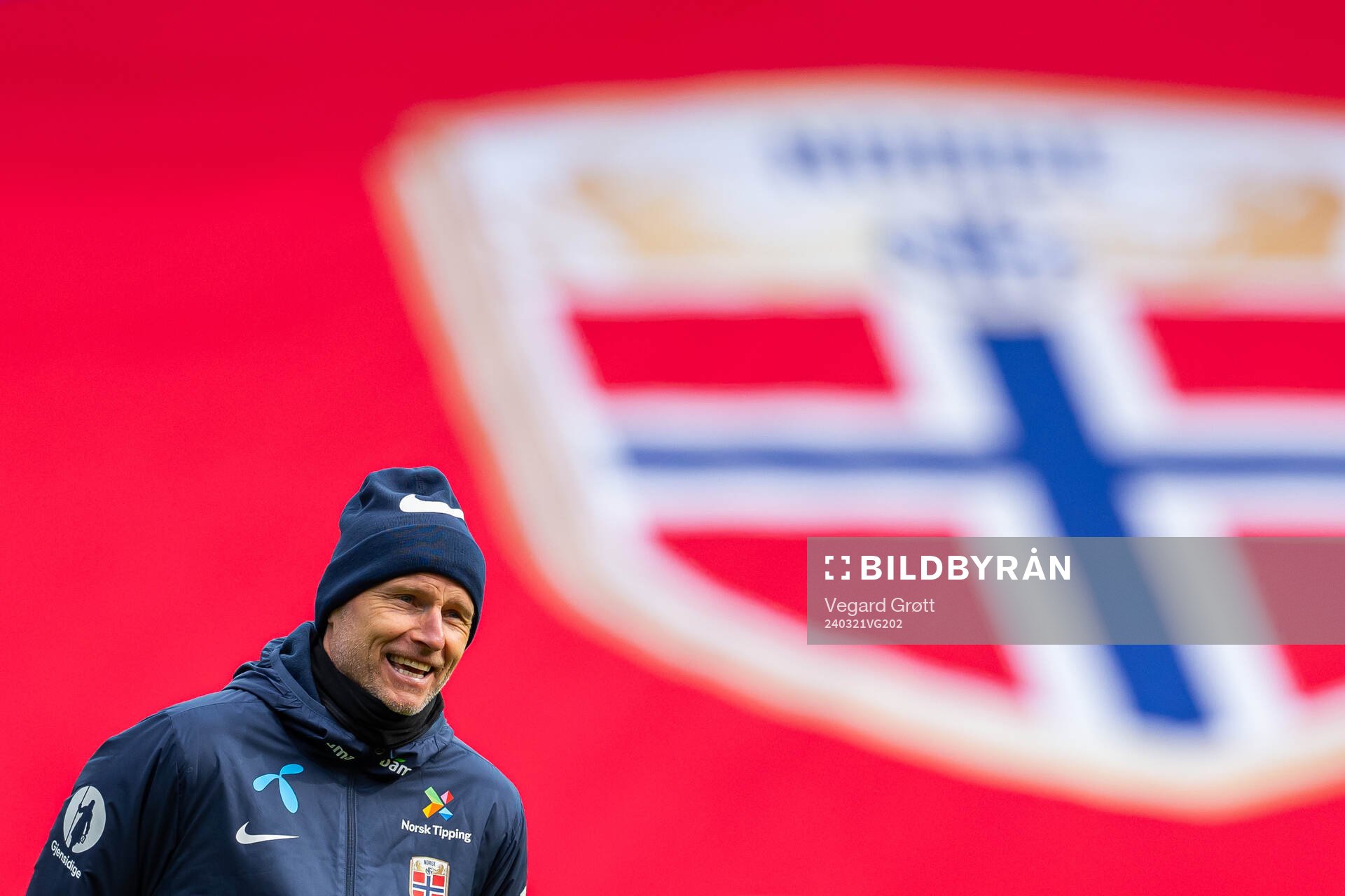 Ståle Solbakken, head coach of the Norwegian national