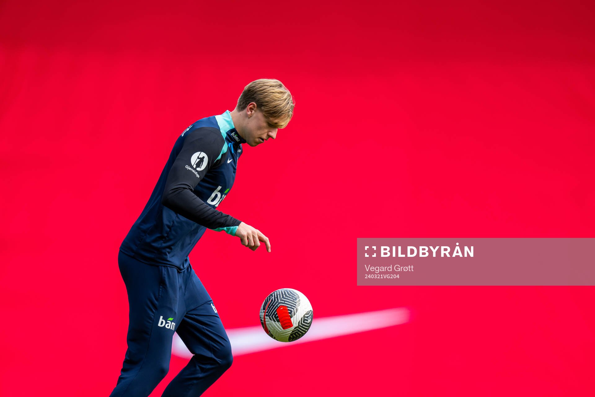 Jesper Daland of the Norwegian national football team