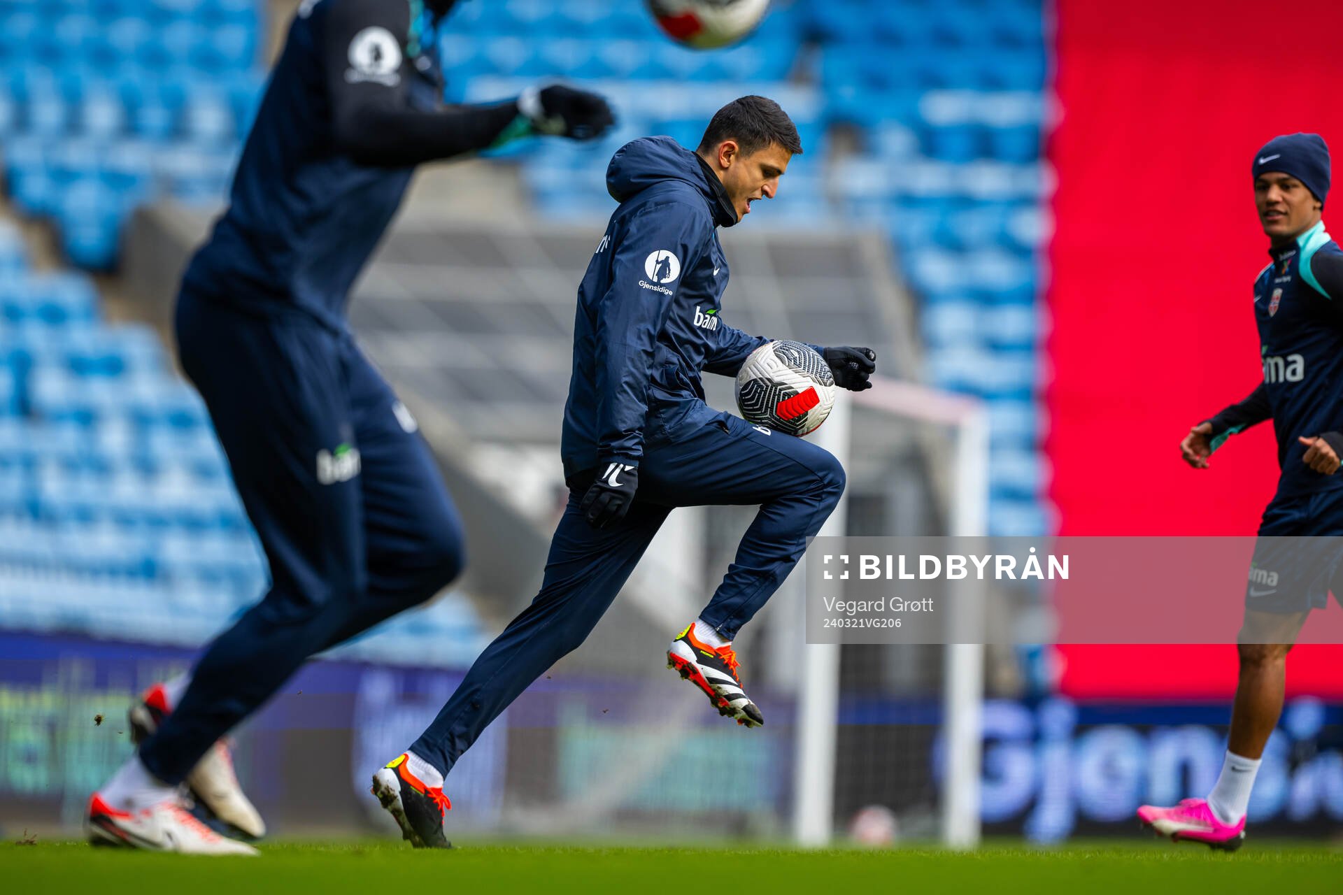 Mohamed Elyounoussi of the Norwegian national football team