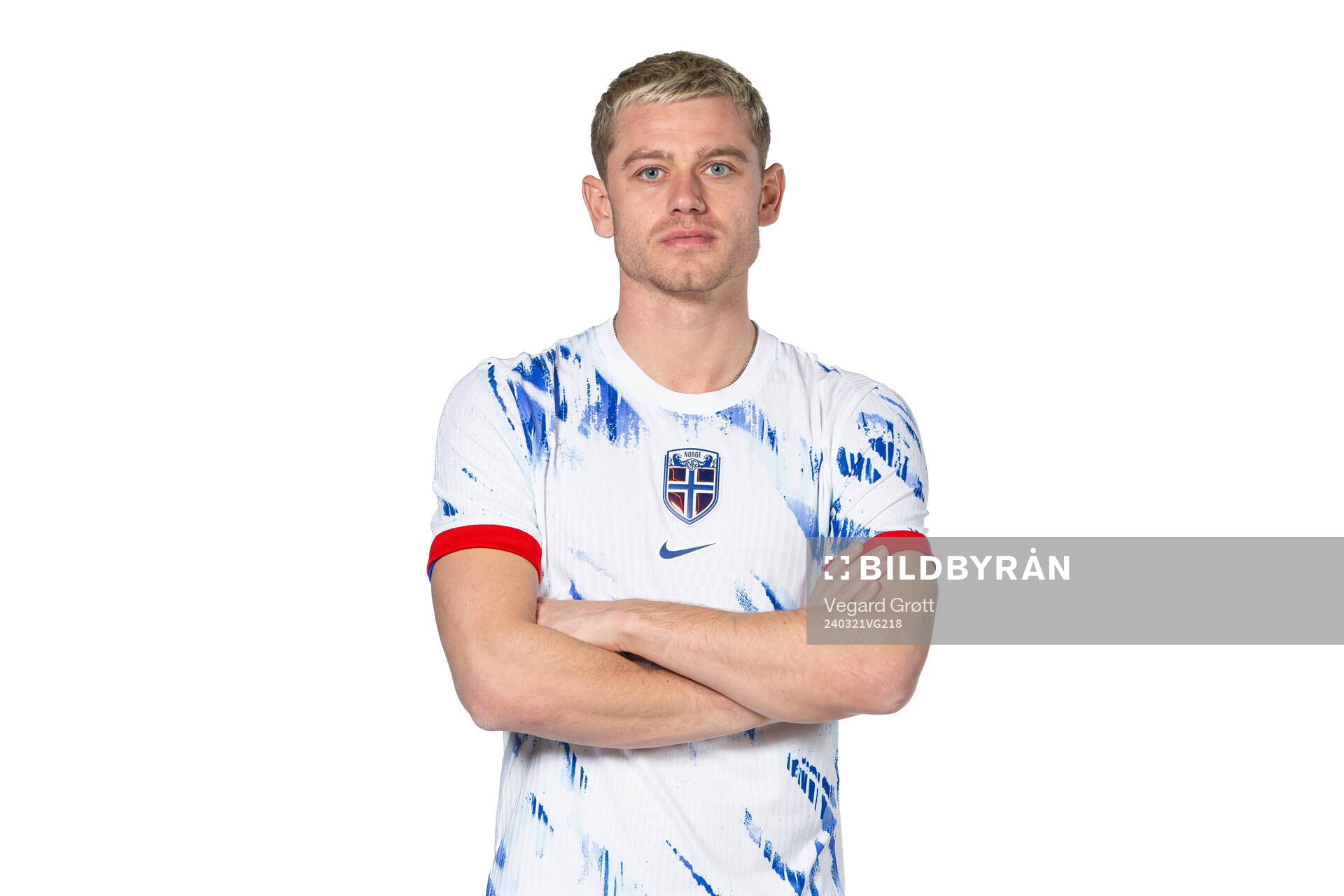 Julian Ryerson of the Norwegian national football team