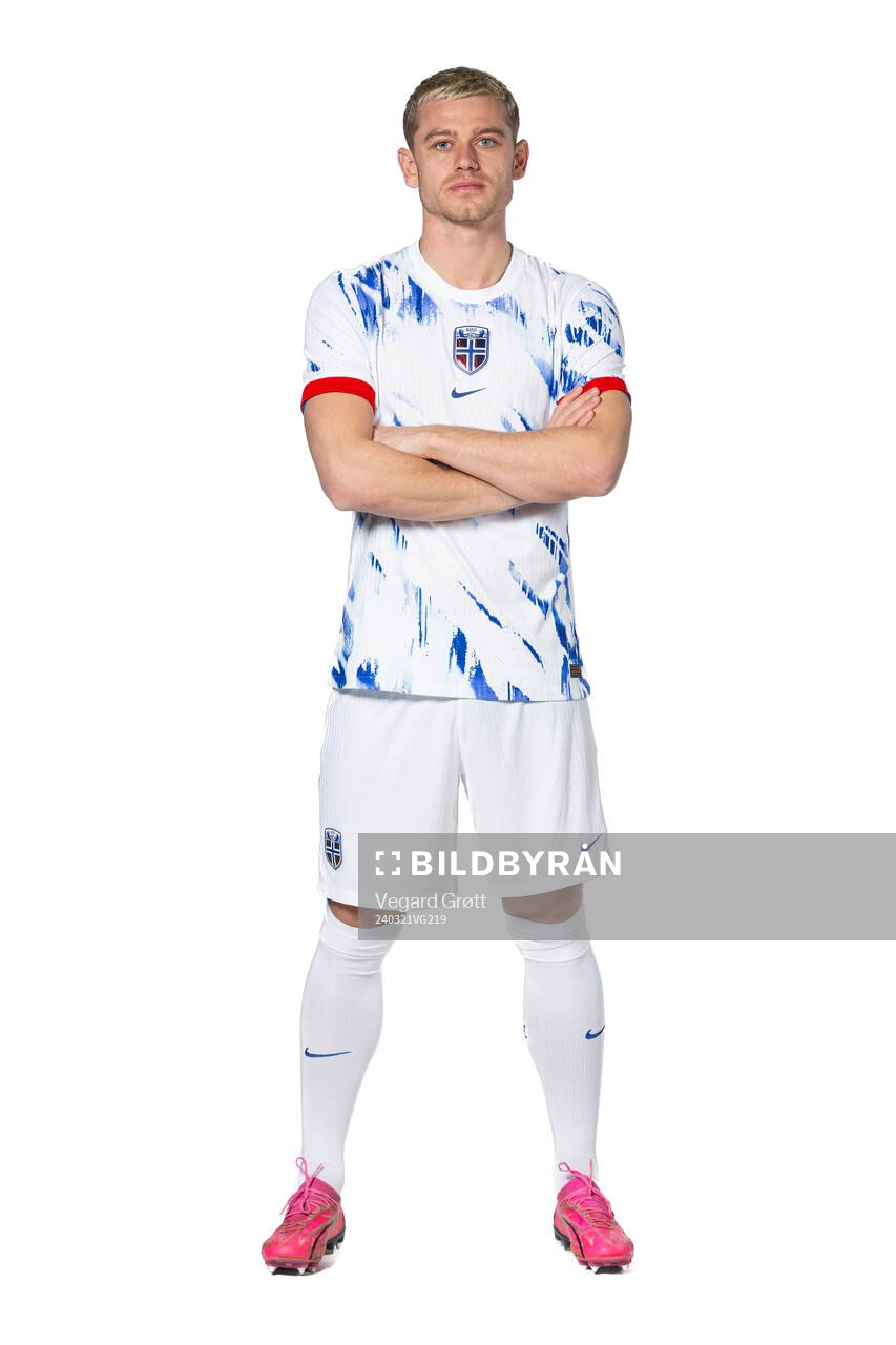 Julian Ryerson of the Norwegian national football team