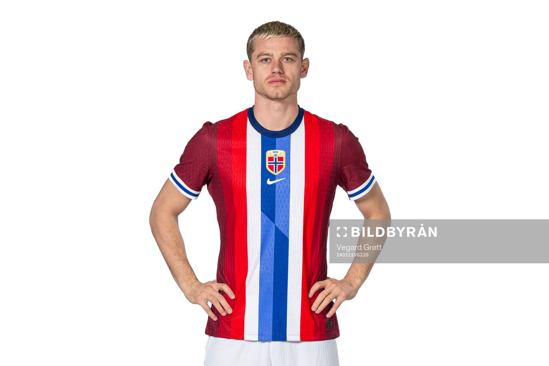 Julian Ryerson of the Norwegian national football team