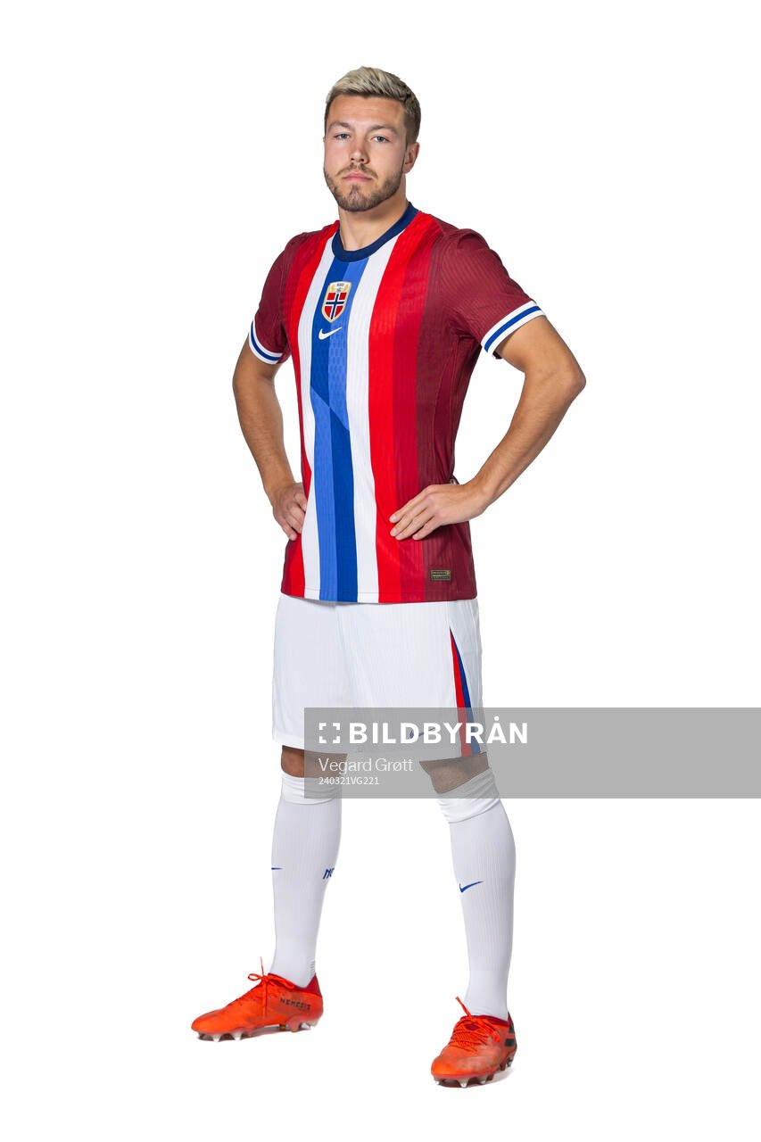 Fredrik André Bjørkan of the Norwegian national football