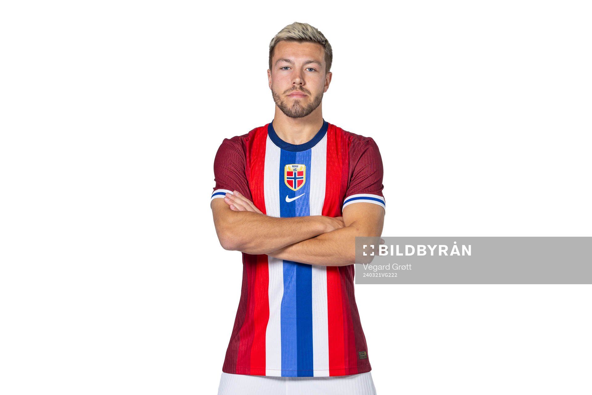 Fredrik André Bjørkan of the Norwegian national football