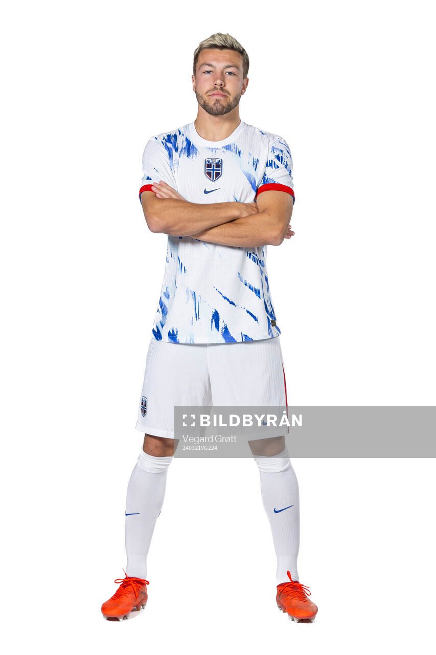 Fredrik André Bjørkan of the Norwegian national football
