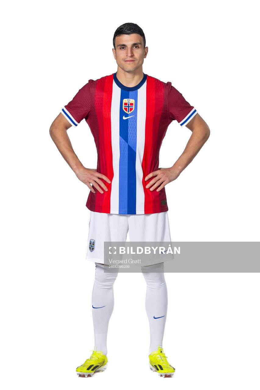 Mohamed Elyounoussi of the Norwegian national football team