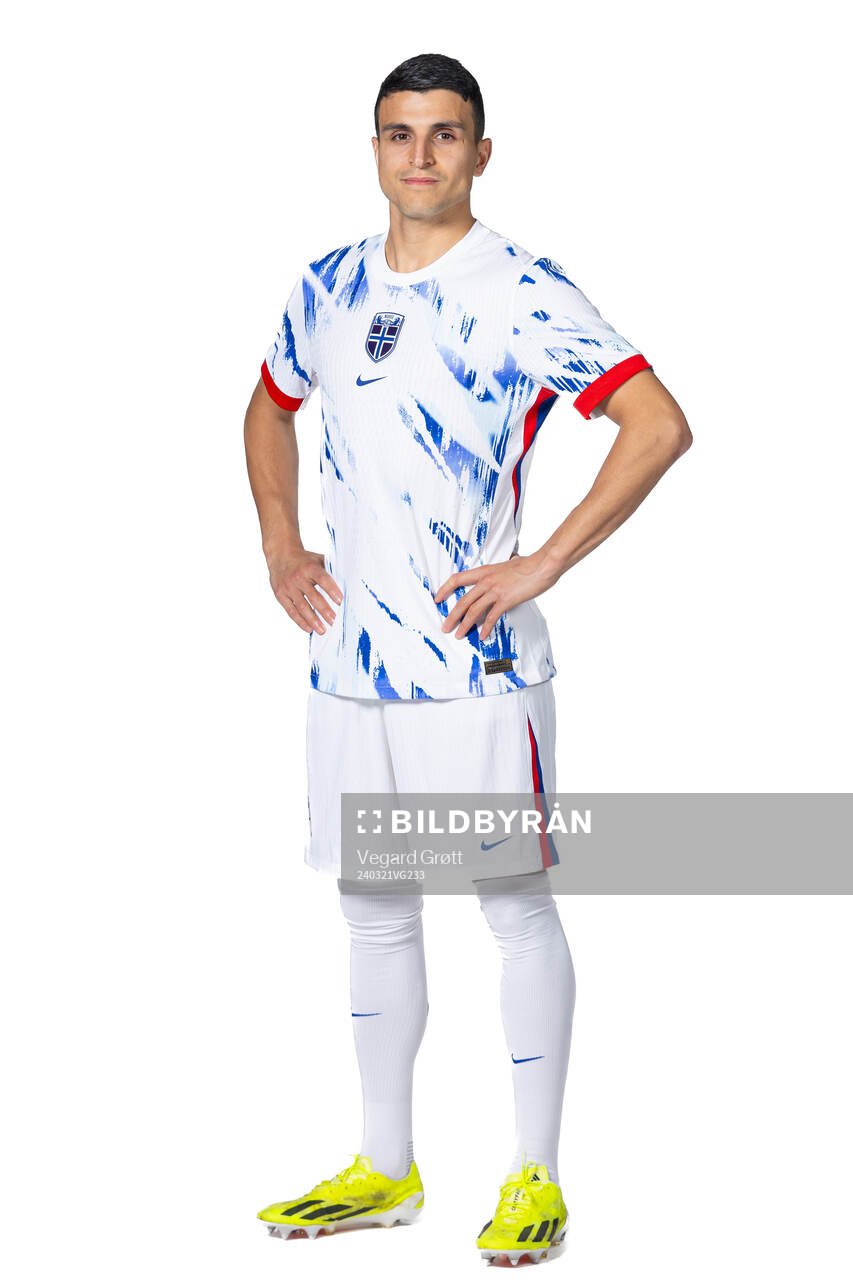 Mohamed Elyounoussi of the Norwegian national football team