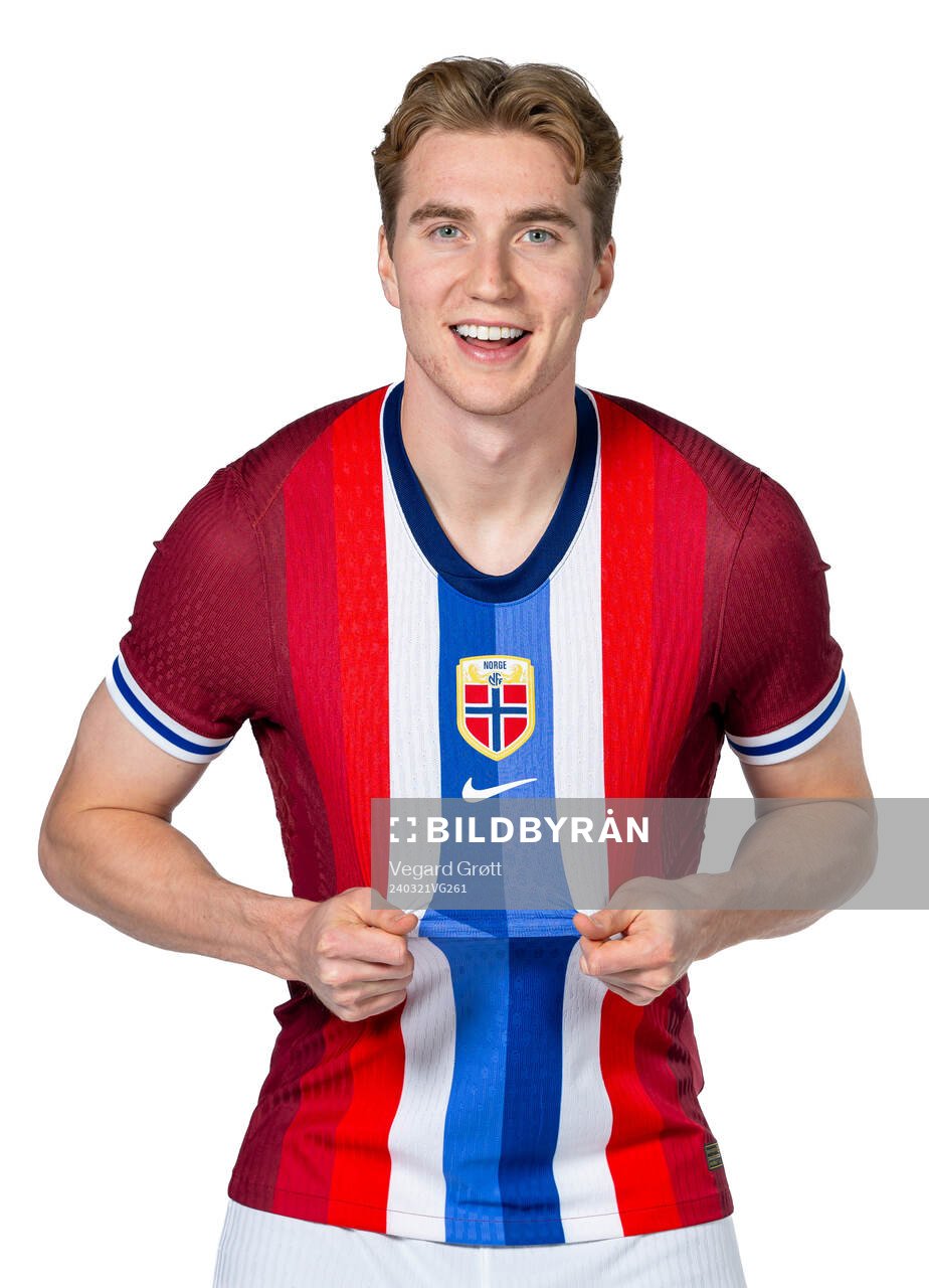 Kristian Thorstvedt of the Norwegian national football team