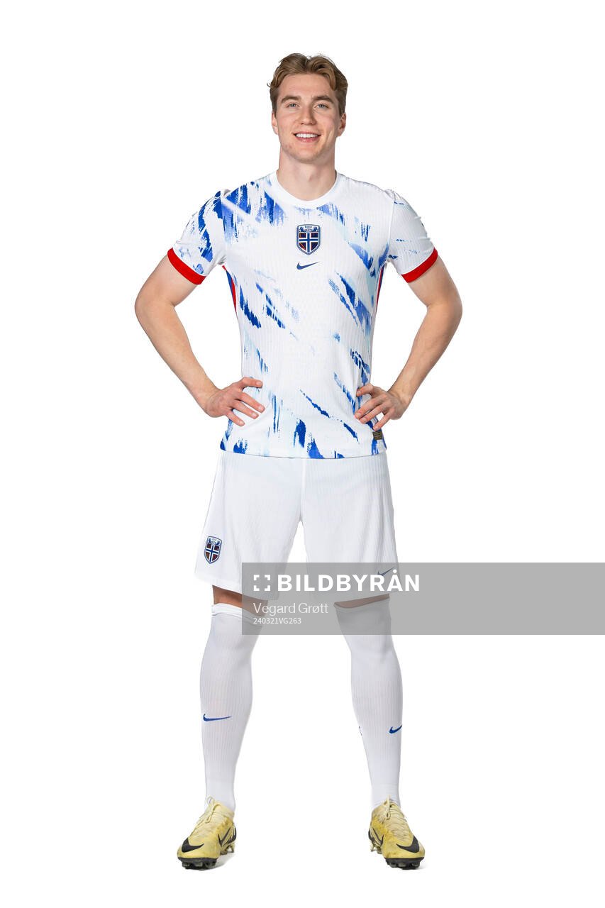 Kristian Thorstvedt of the Norwegian national football team