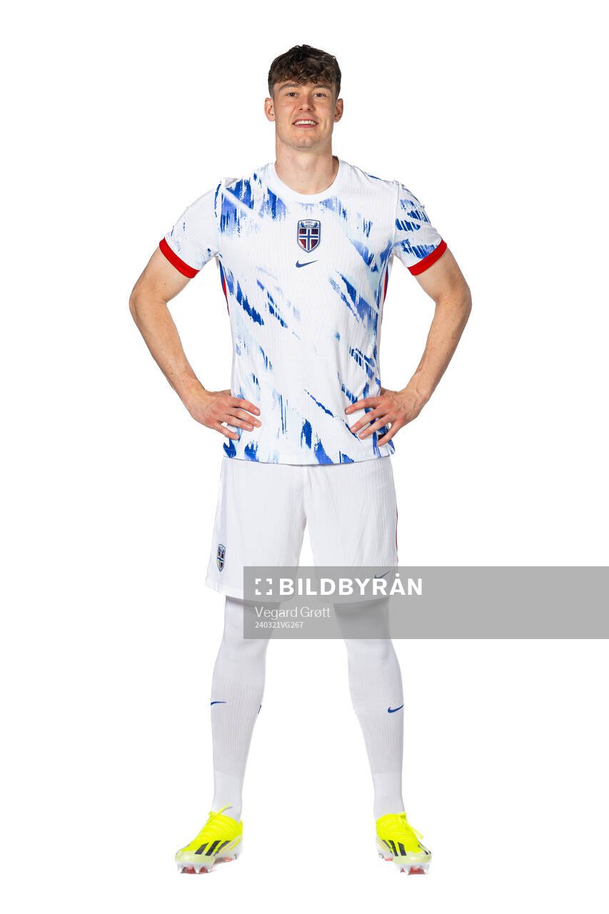 Jørgen Strand Larsen of the Norwegian national football