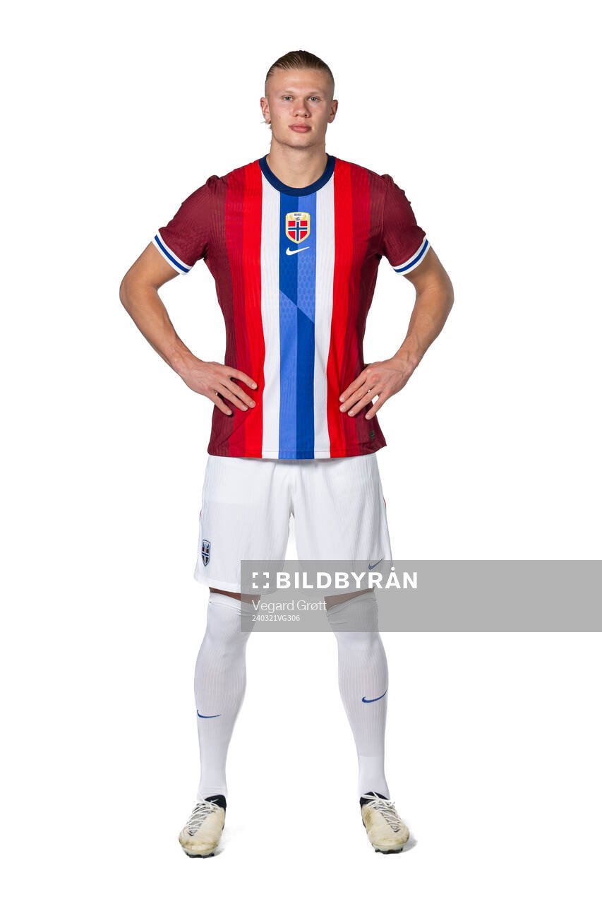 Erling Braut Haaland of the Norwegian national football