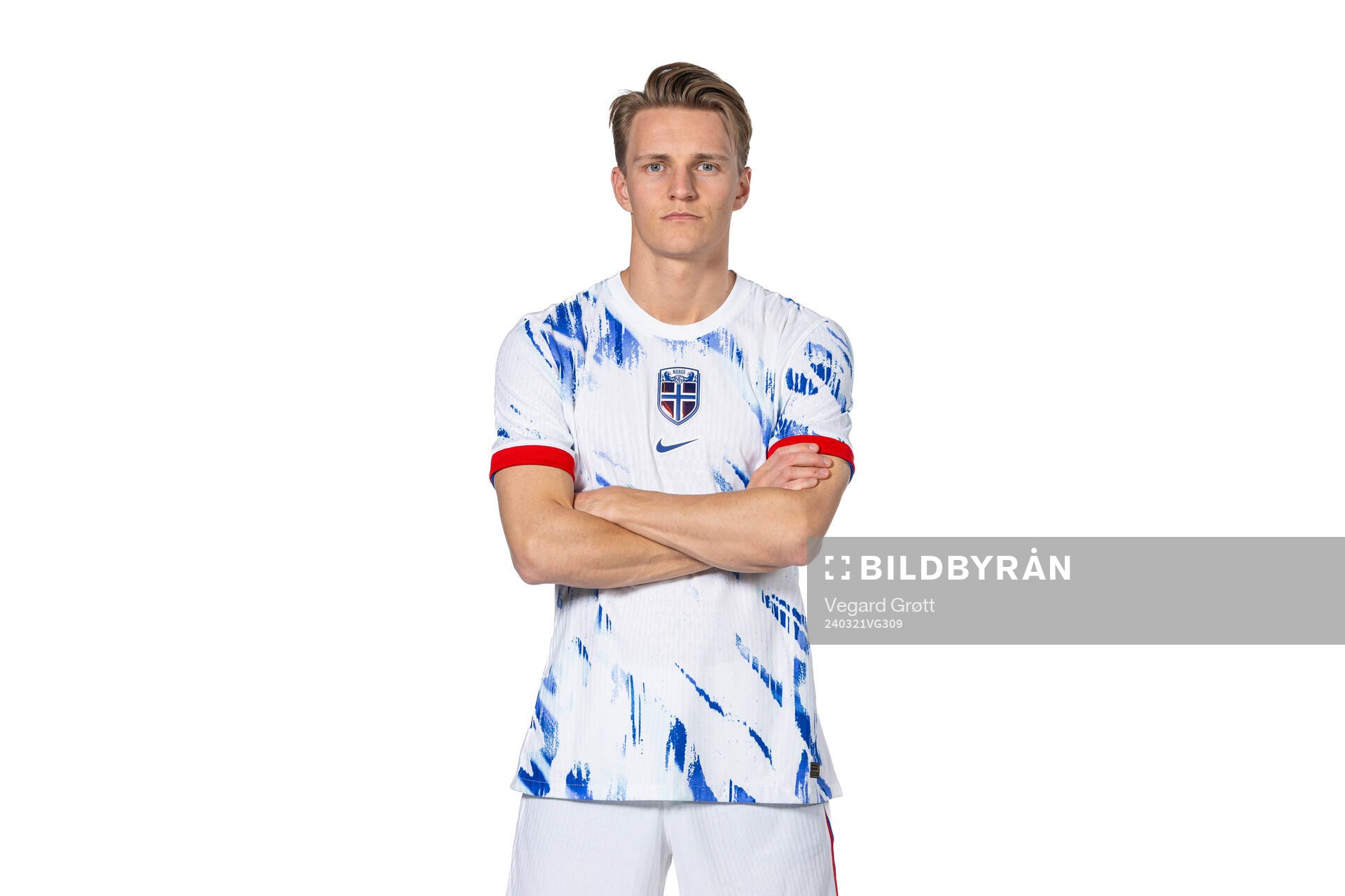 Martin Ødegaard of the Norwegian national football team