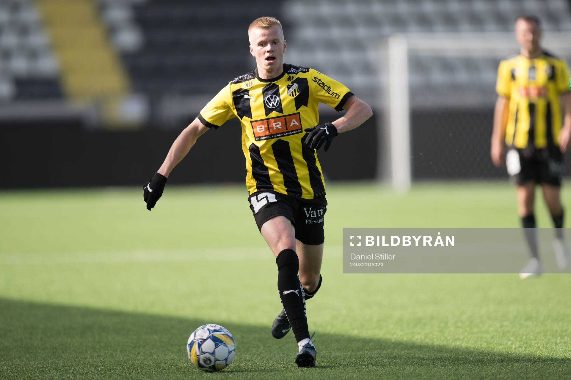 Under träningsmatchen mellan Häcken och Naestved