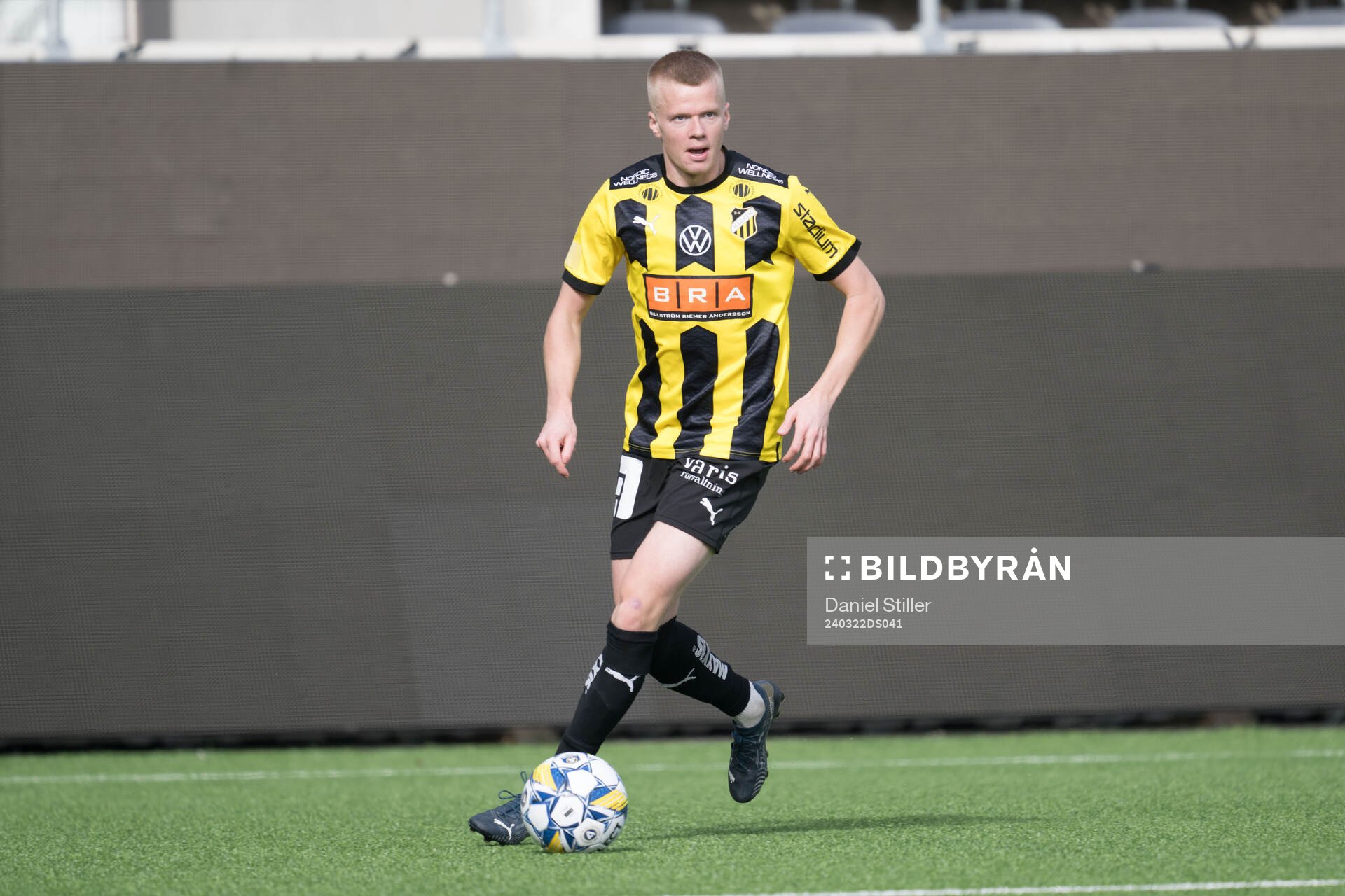 Under träningsmatchen mellan Häcken och Naestved