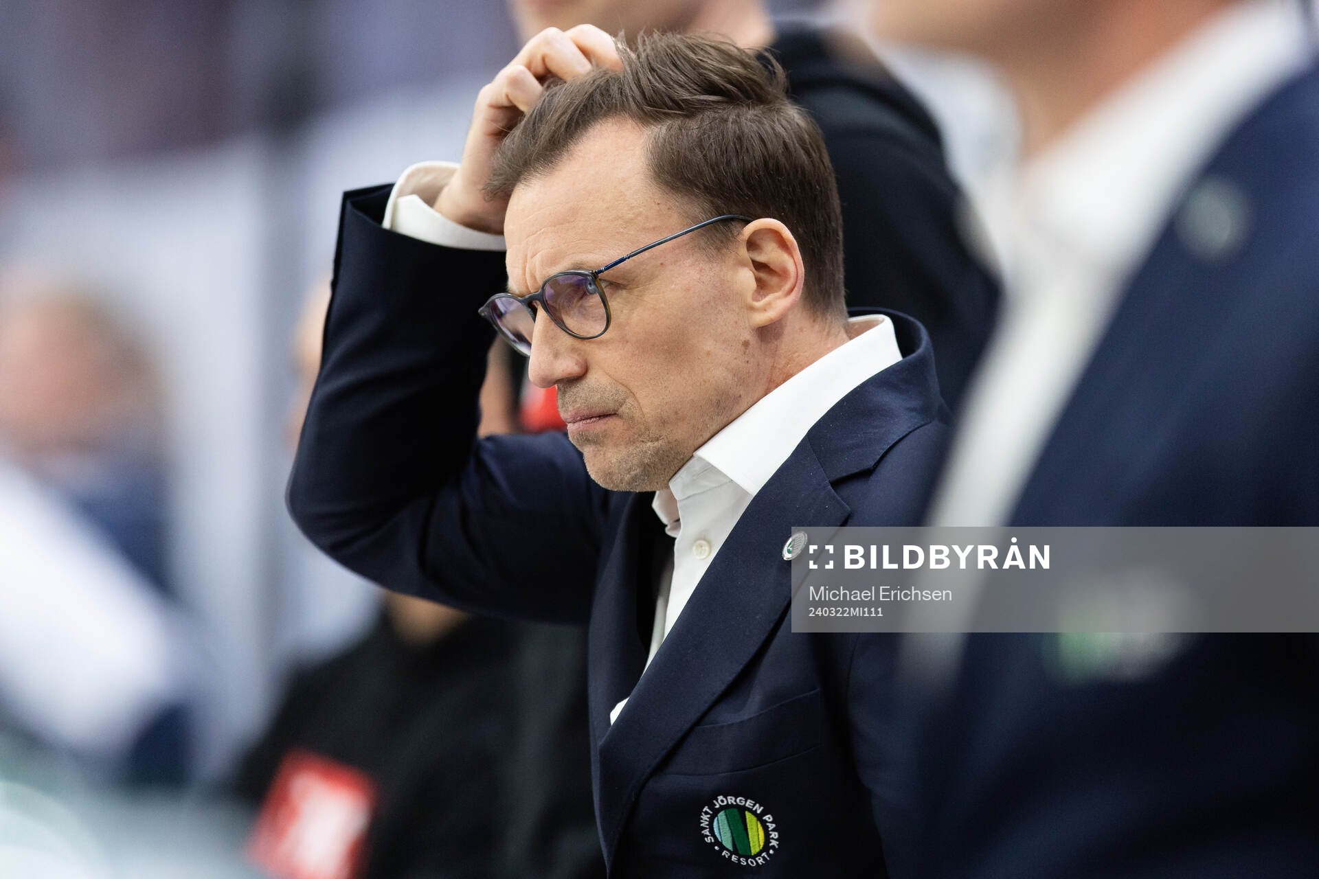 Frölundas assisterande tränare Kristoffer Näslund