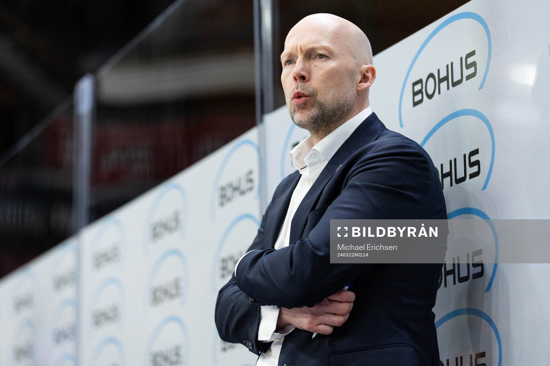 Frölundas assisterande tränare Anders Burström