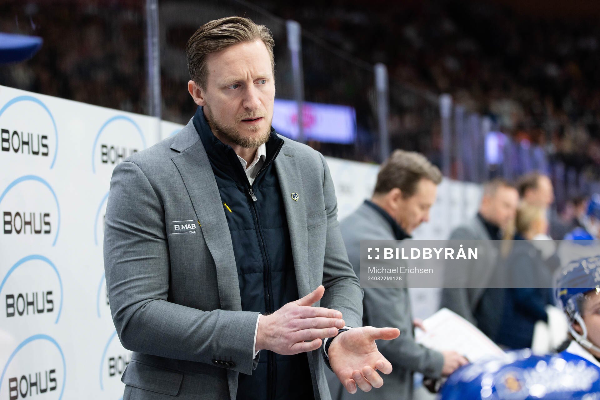 Leksands assisterande tränare David Printz