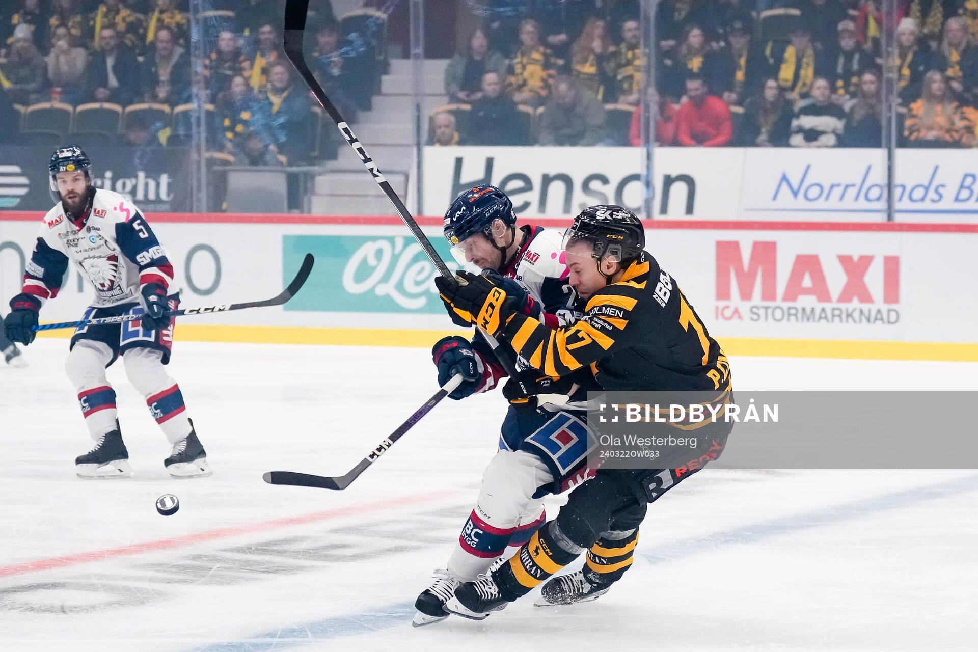 Linköpings Christoffer Ehn och Skellefteås Pär Lindholm