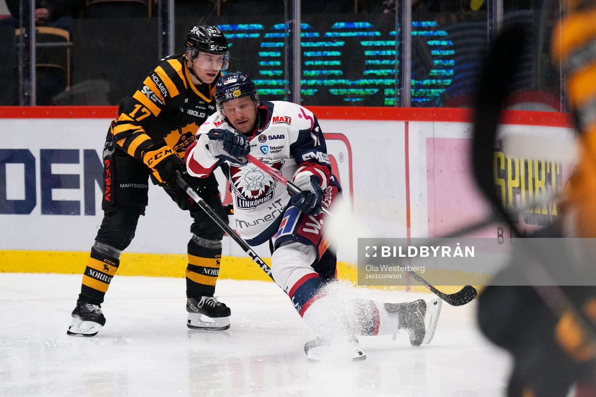 Skellefteås Pär Lindholm och Linköpings Sebastian