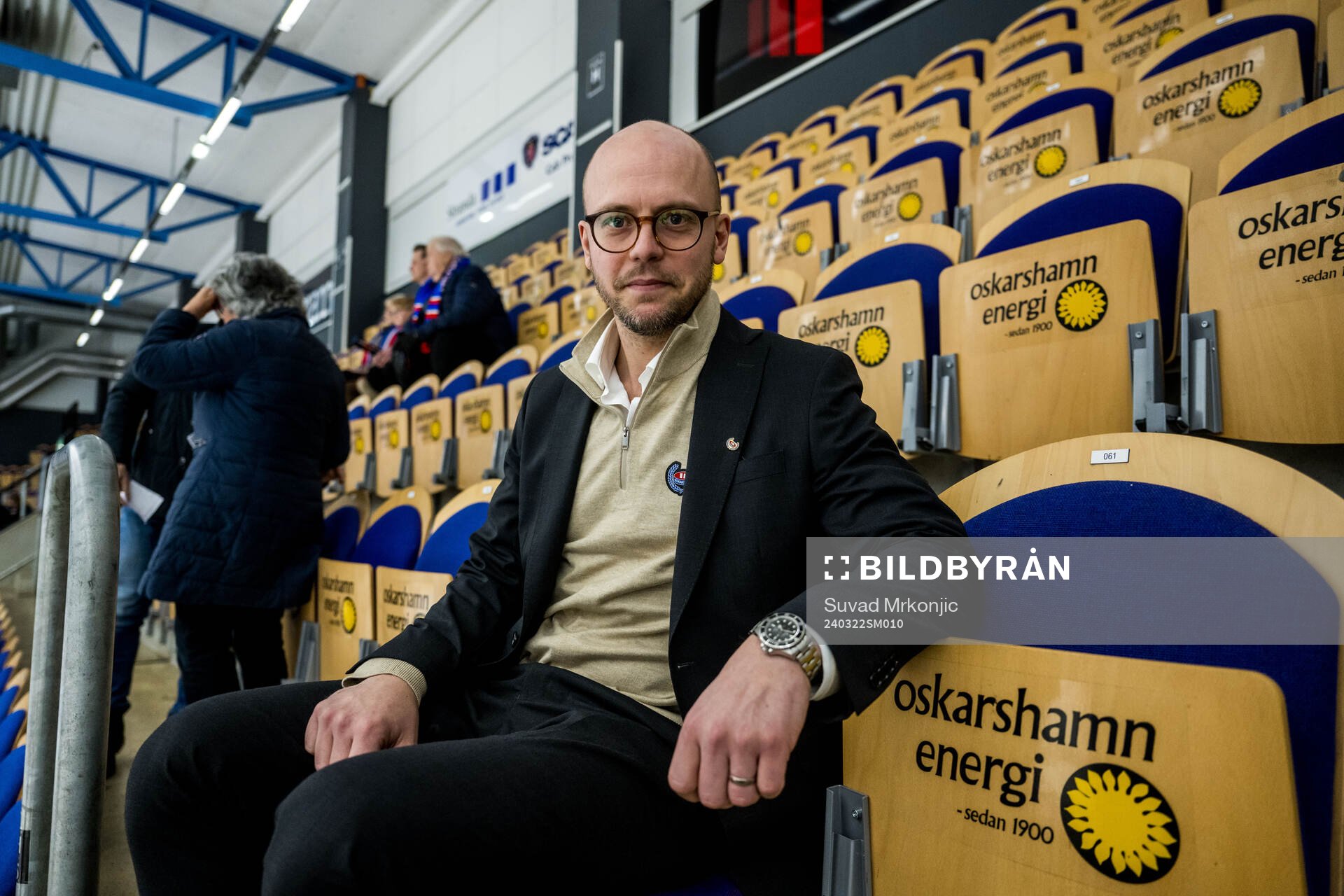 Oskarshamns sportchef Oscar Alsenfelt
