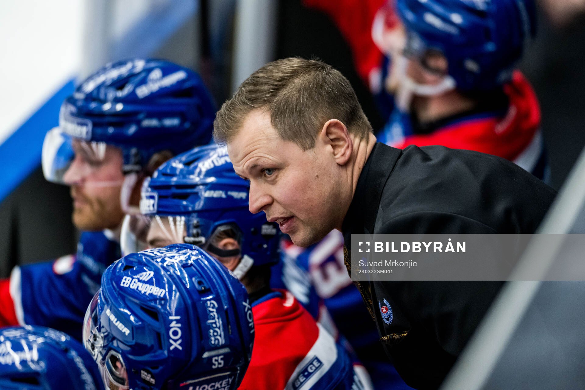 Oskarshamns tränare Martin Filander
