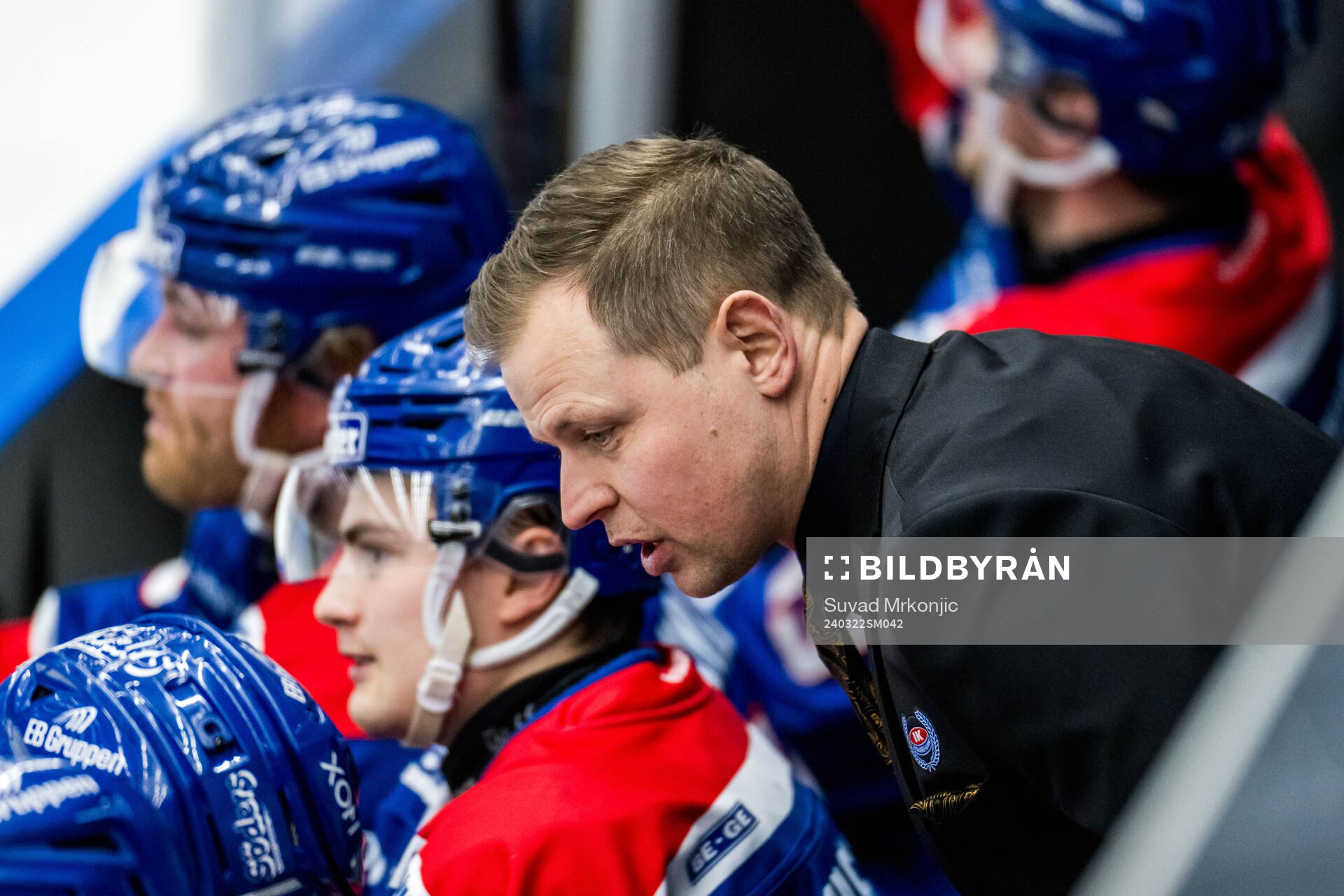 Oskarshamns tränare Martin Filander