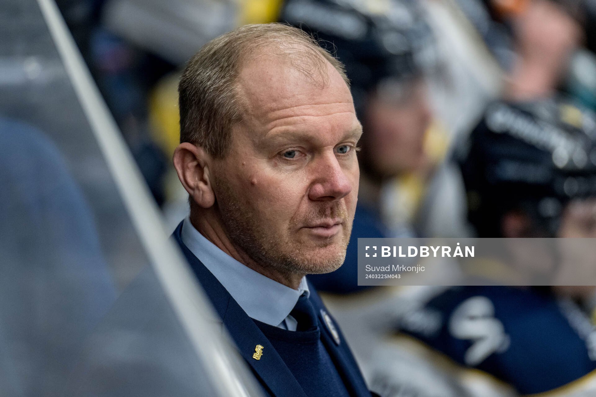 HV71s huvudtränare Johan Lindbom