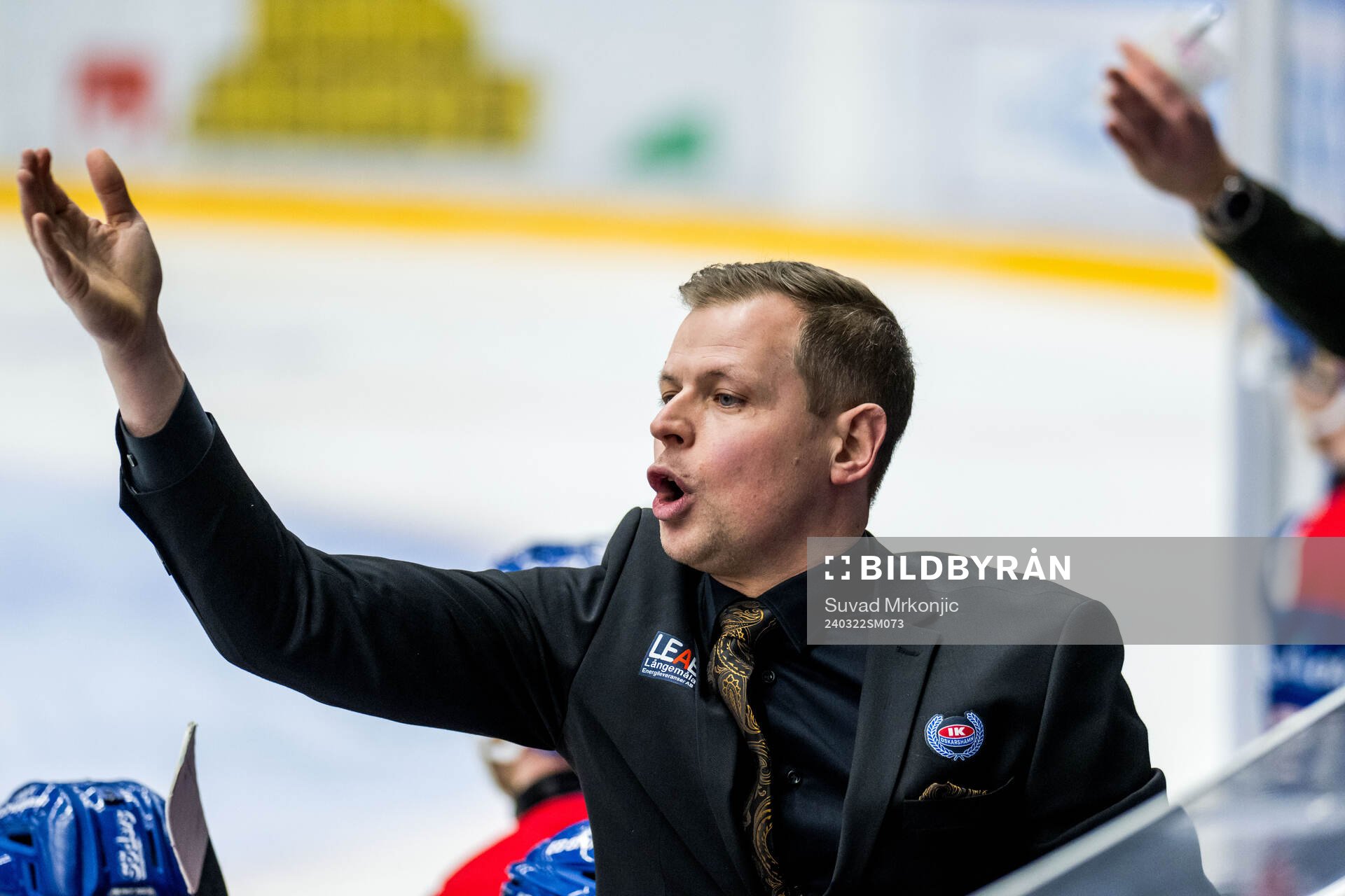 Oskarshamns tränare Martin Filander