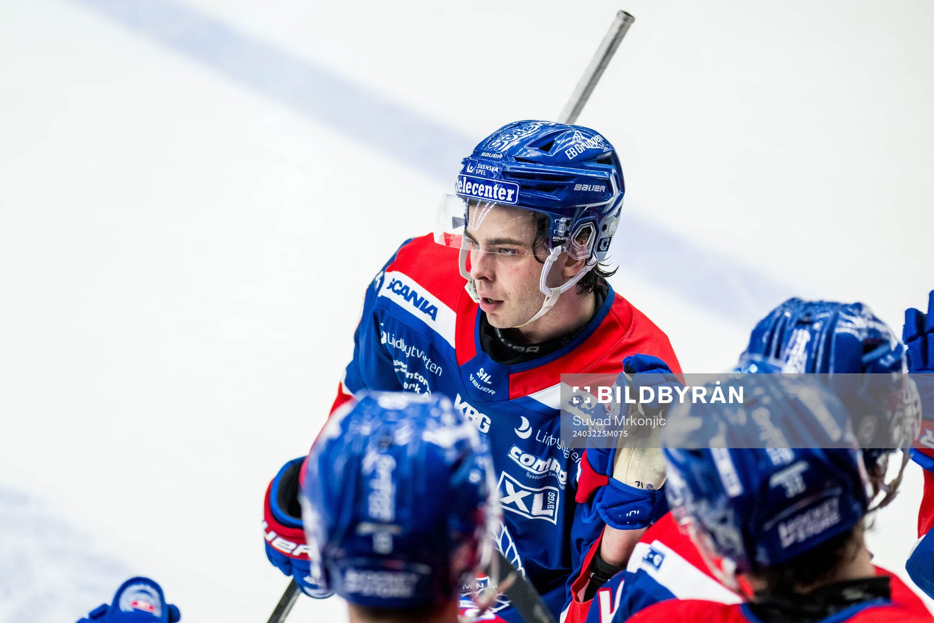 Oskarshamns Viktor Lodin jublar