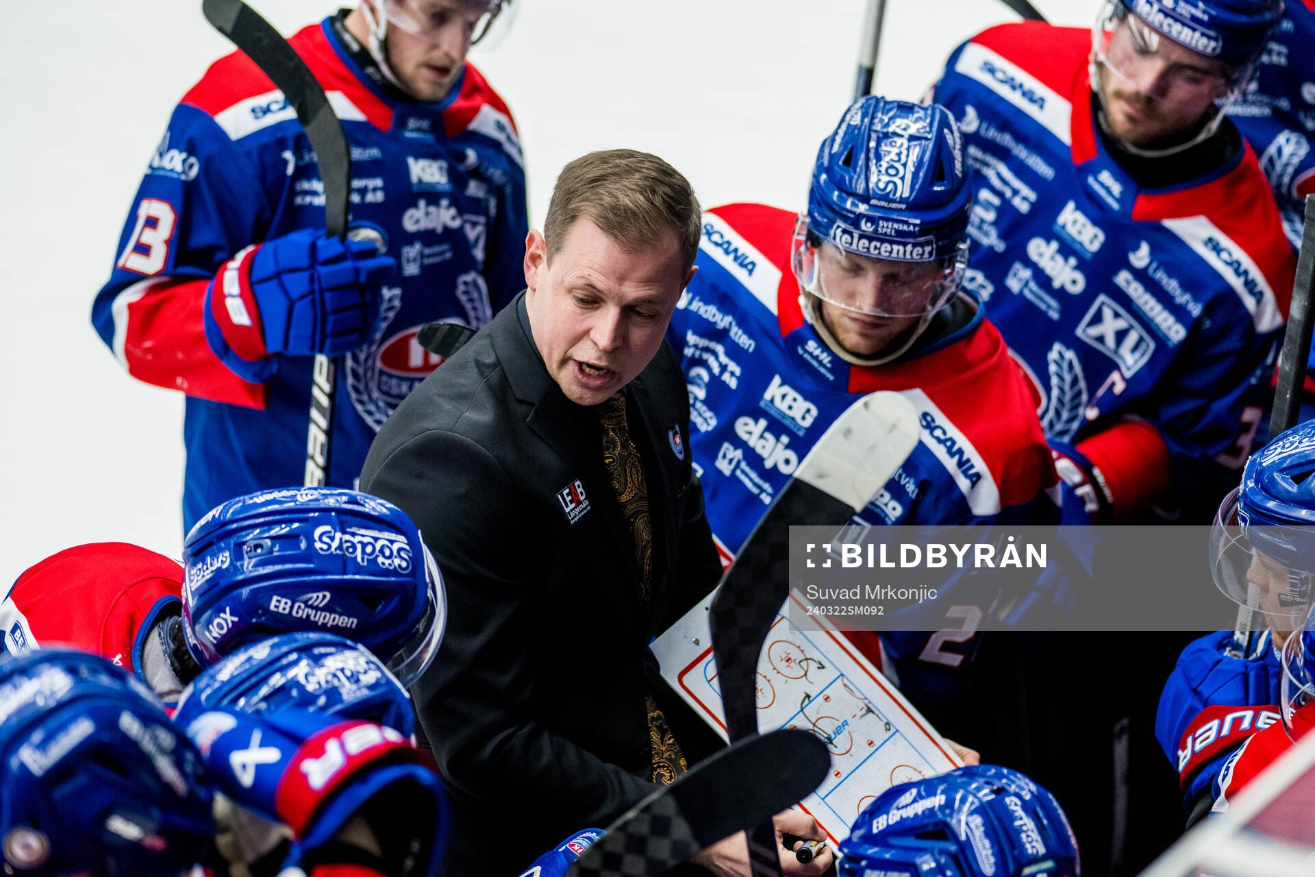 Oskarshamns tränare Martin Filander