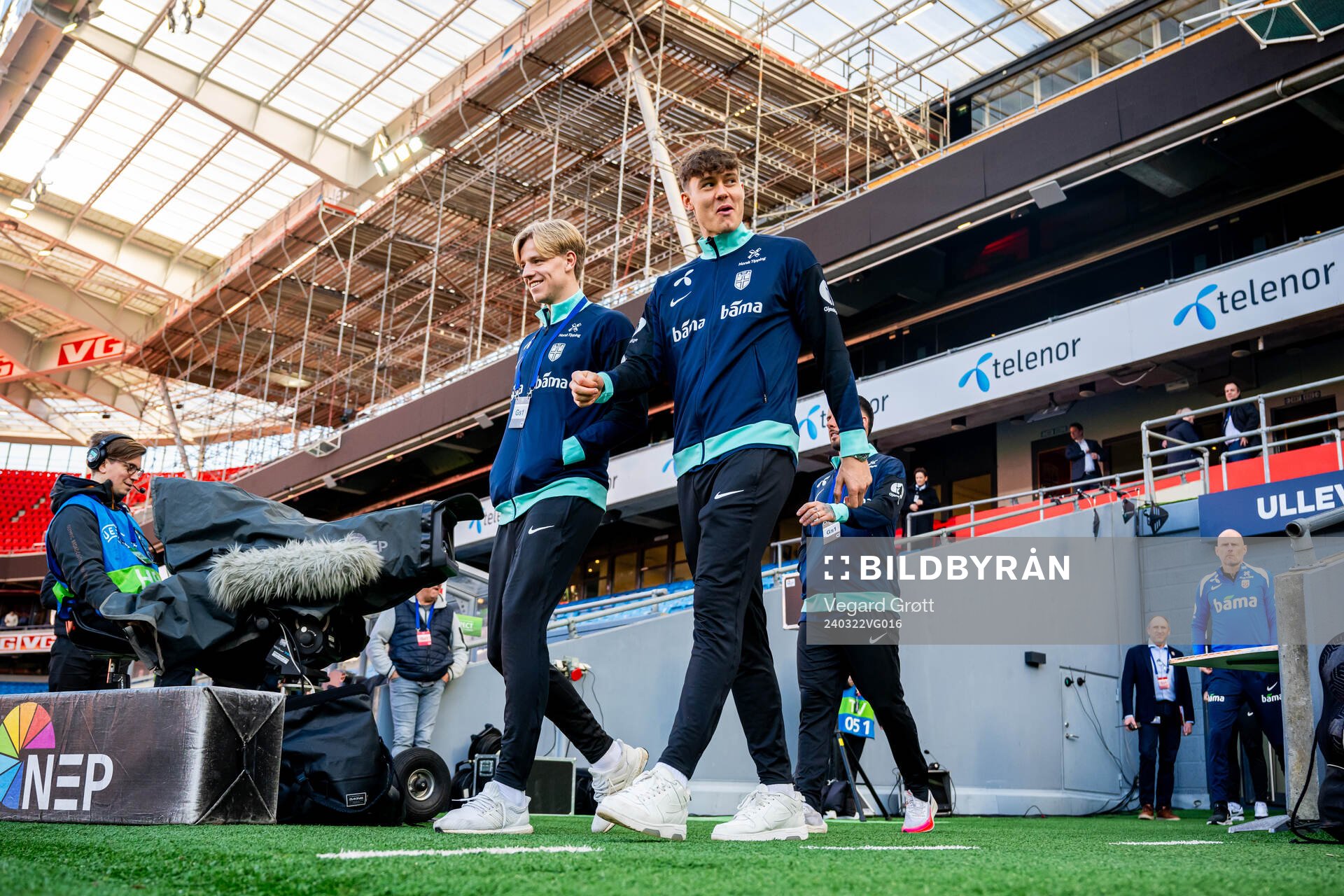 Jesper Daland and Jørgen Strand Larsen of Norway