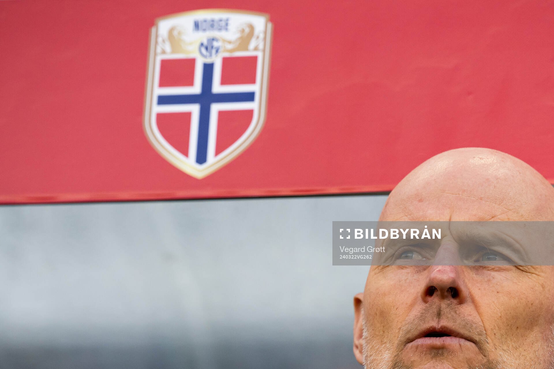 Ståle Solbakken, head coach of Norway