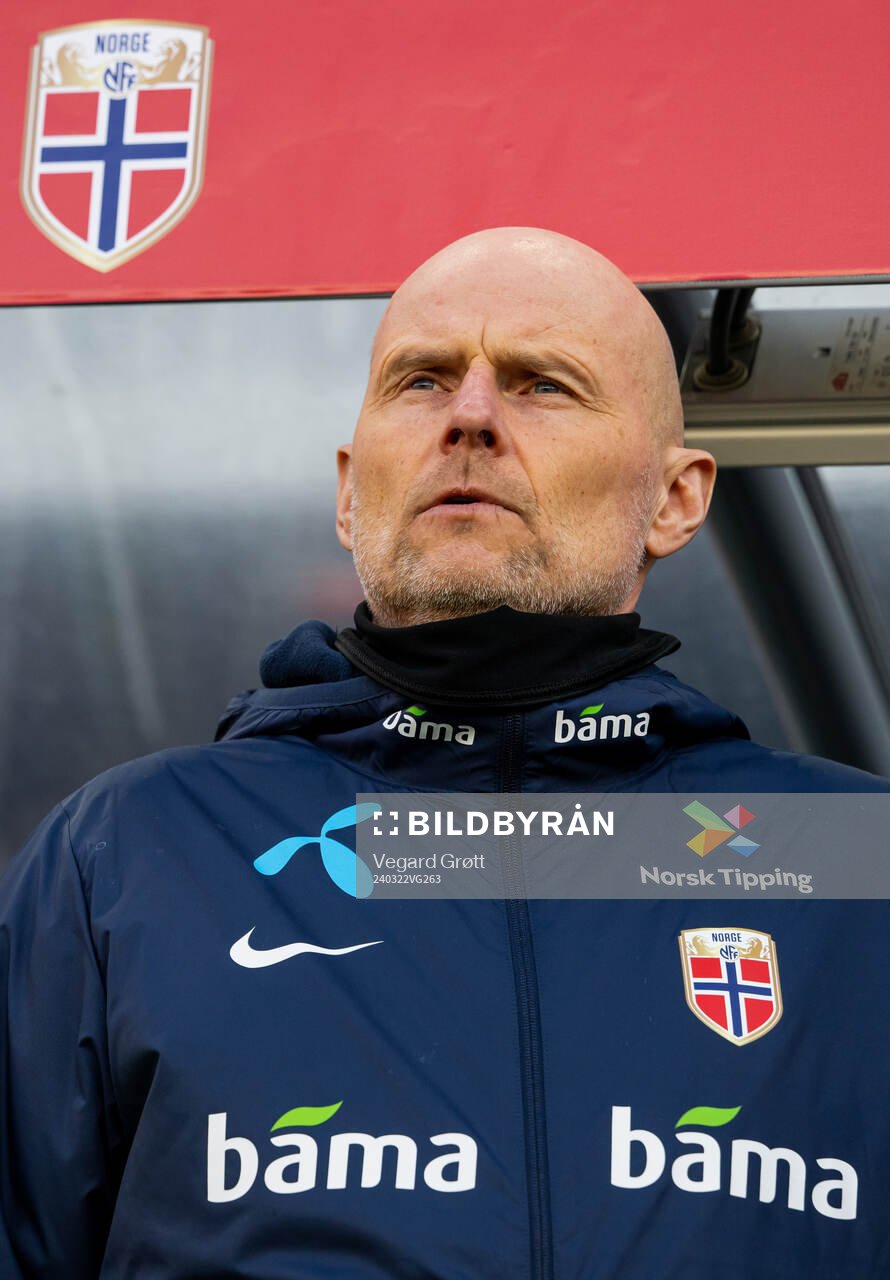 Ståle Solbakken, head coach of Norway