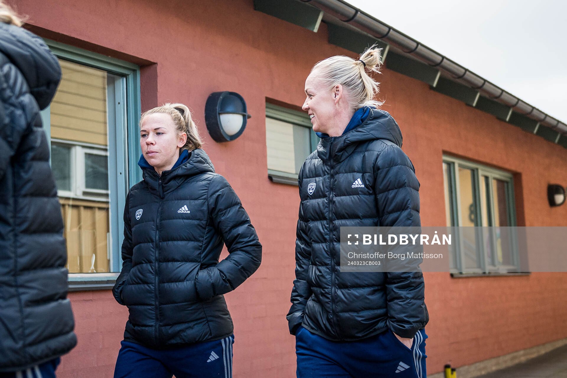FC Rosengårds Jessica Wik och Caroline Seger