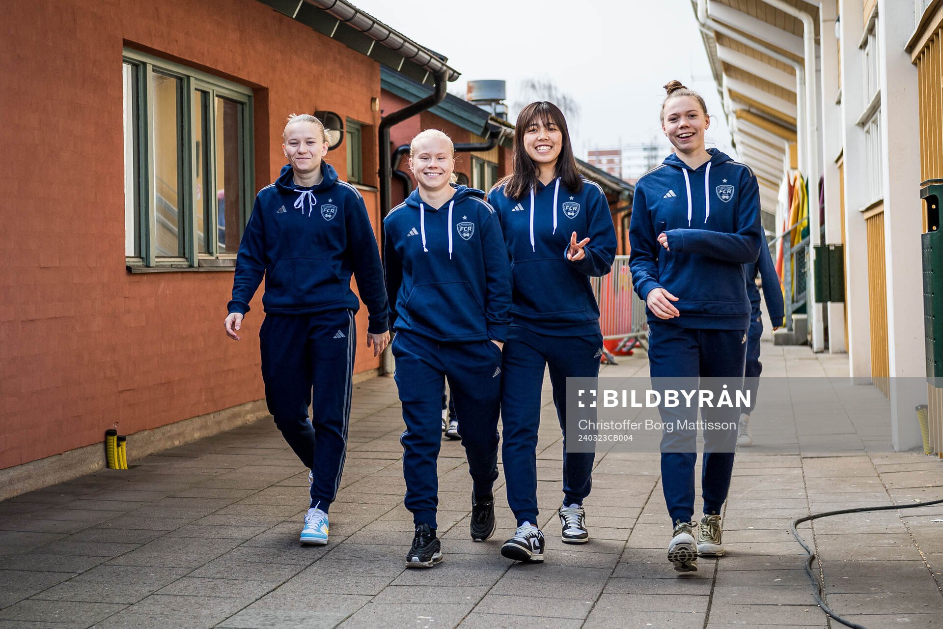 FC Rosengårds Johanna Lindblom, Anni Hartikainen, Momoko