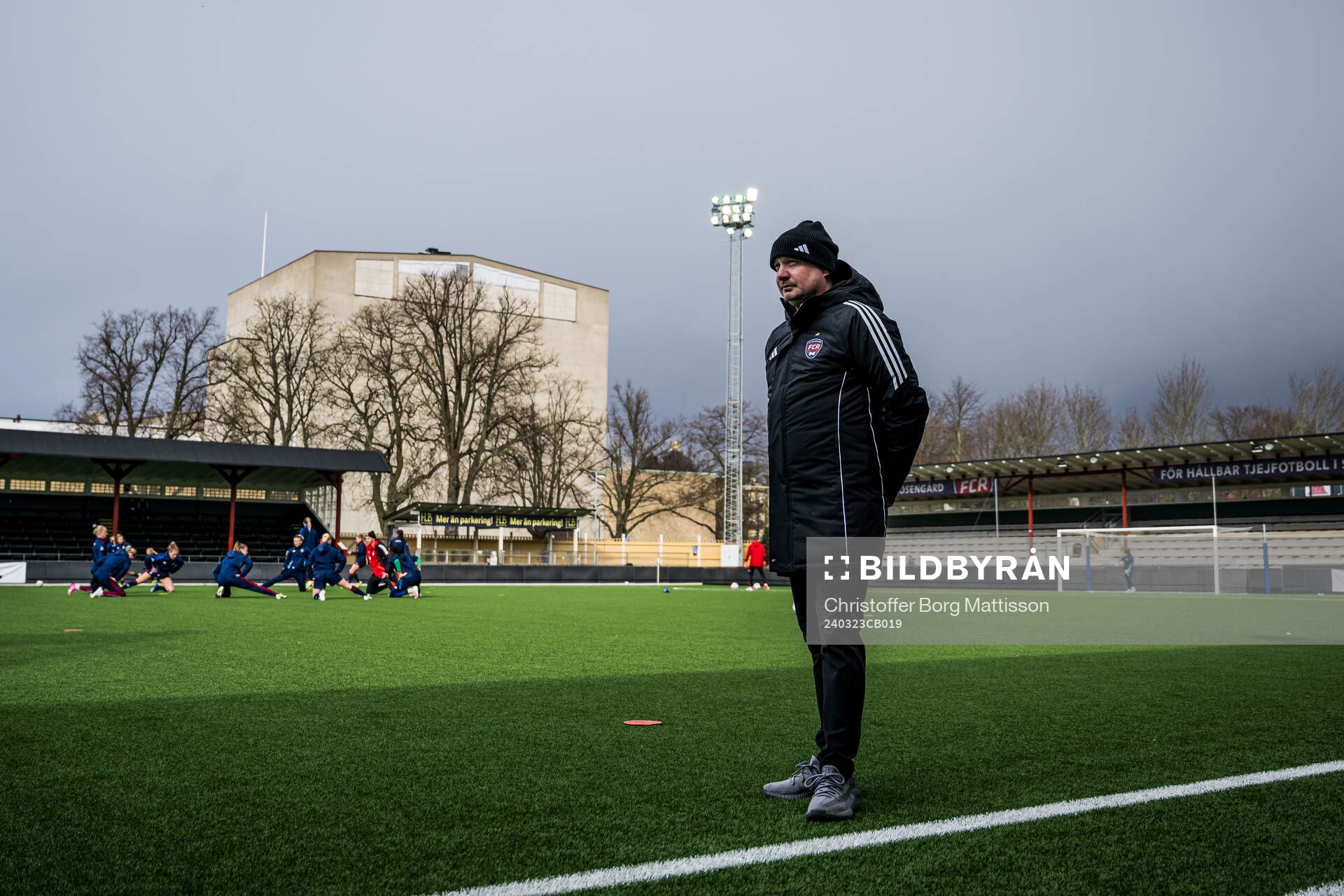 FC Rosengårds tränare Joel Kjetselberg