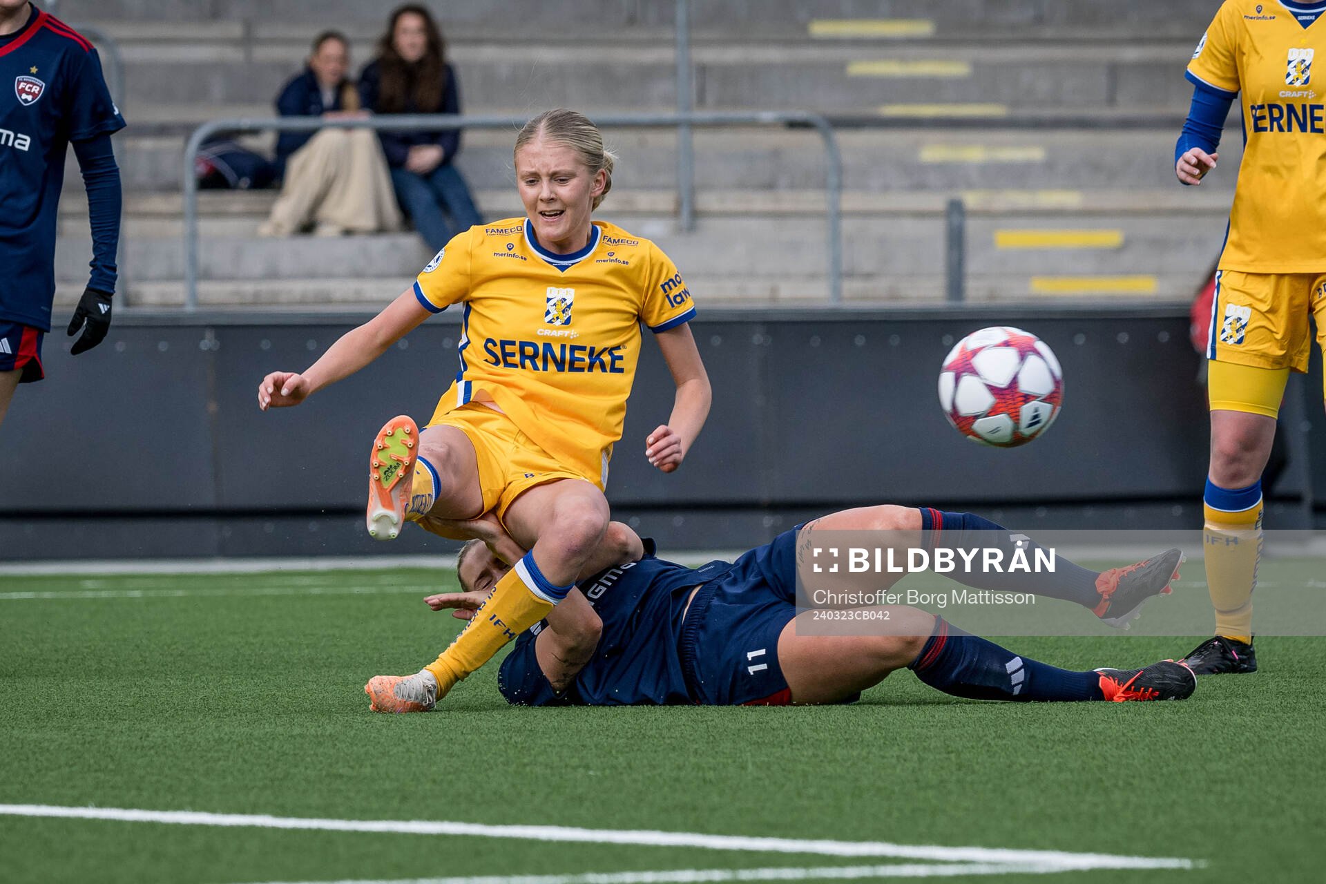 FC Rosengårds Emma Jansson och IFK Göteborgs Filippa