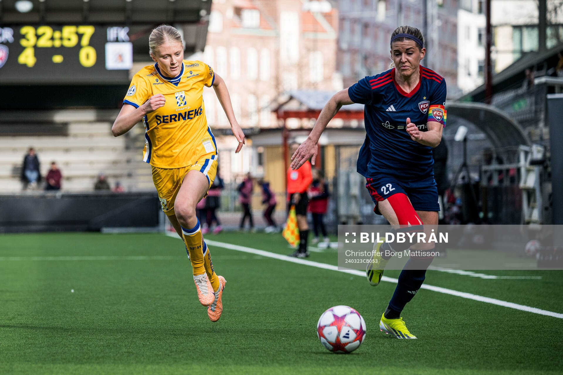 IFK Göteborgs Filippa Andersson och FC Rosengårds Olivia