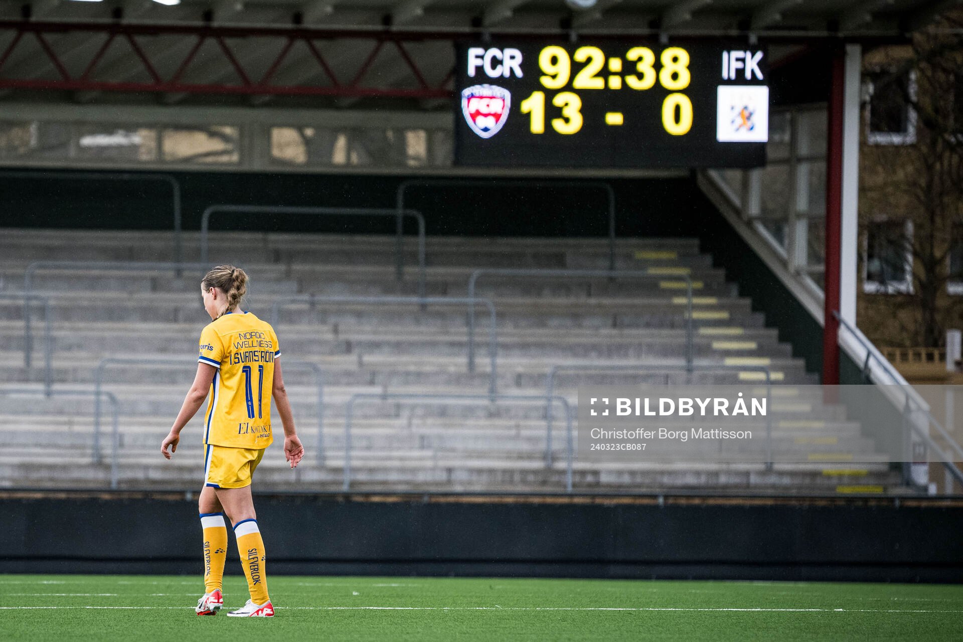 IFK Göteborgs Isabella Svanström deppar