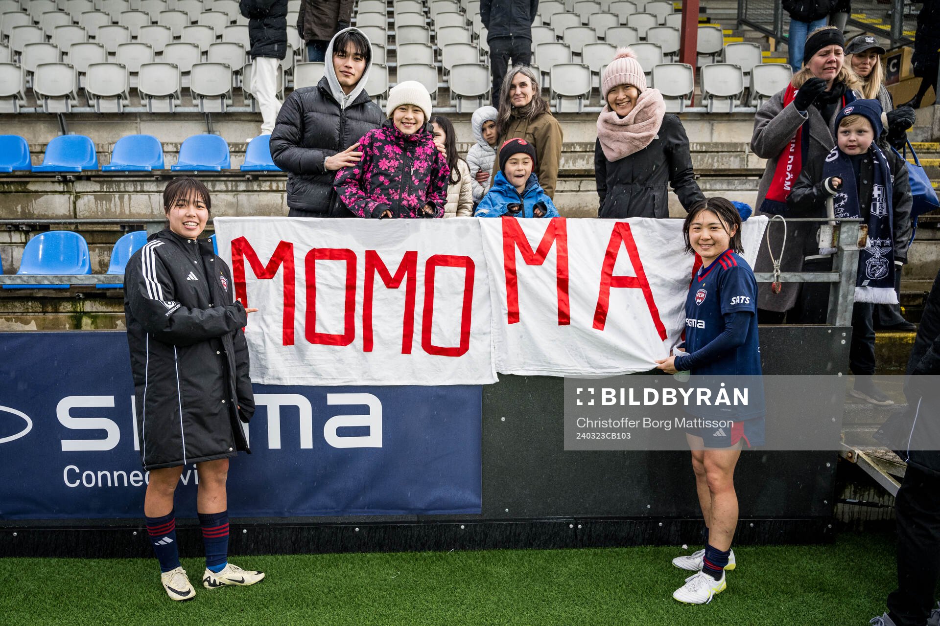 FC Rosengårds Momoko Tanikawa och Mai Kadowaki