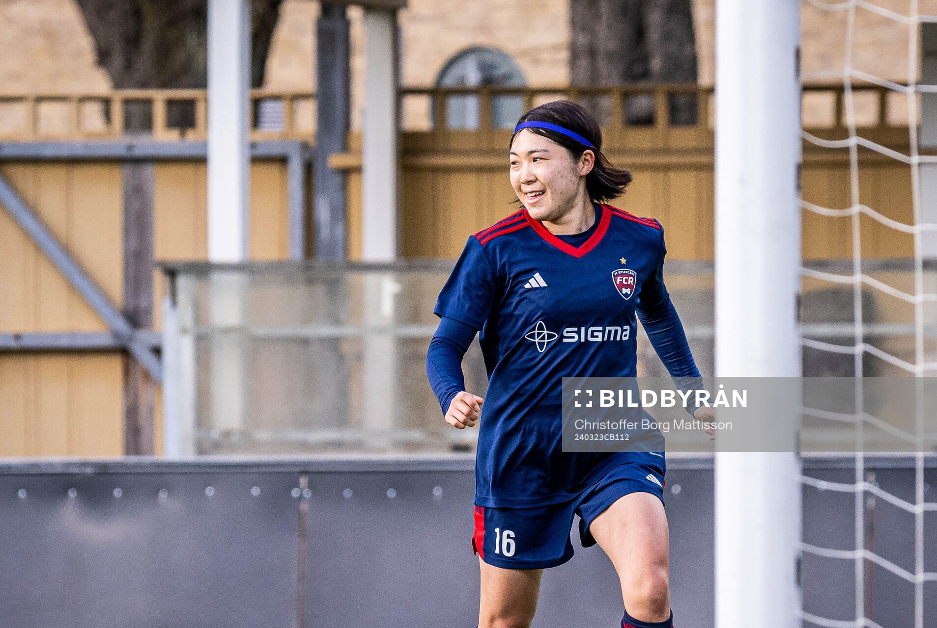 FC Rosengårds Mai Kadowaki jublar