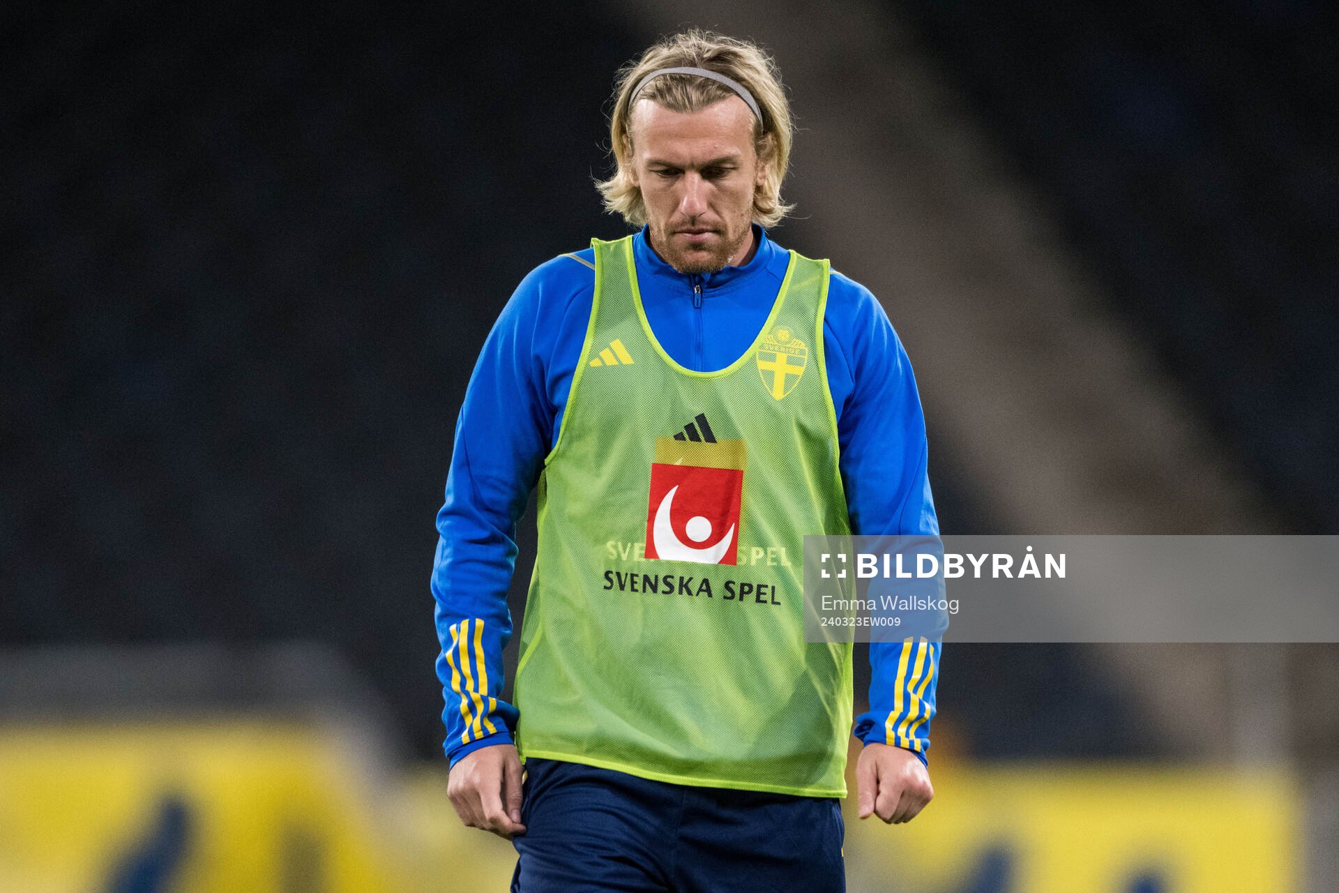 Emil Forsberg of Sweden of the Swedish men's national