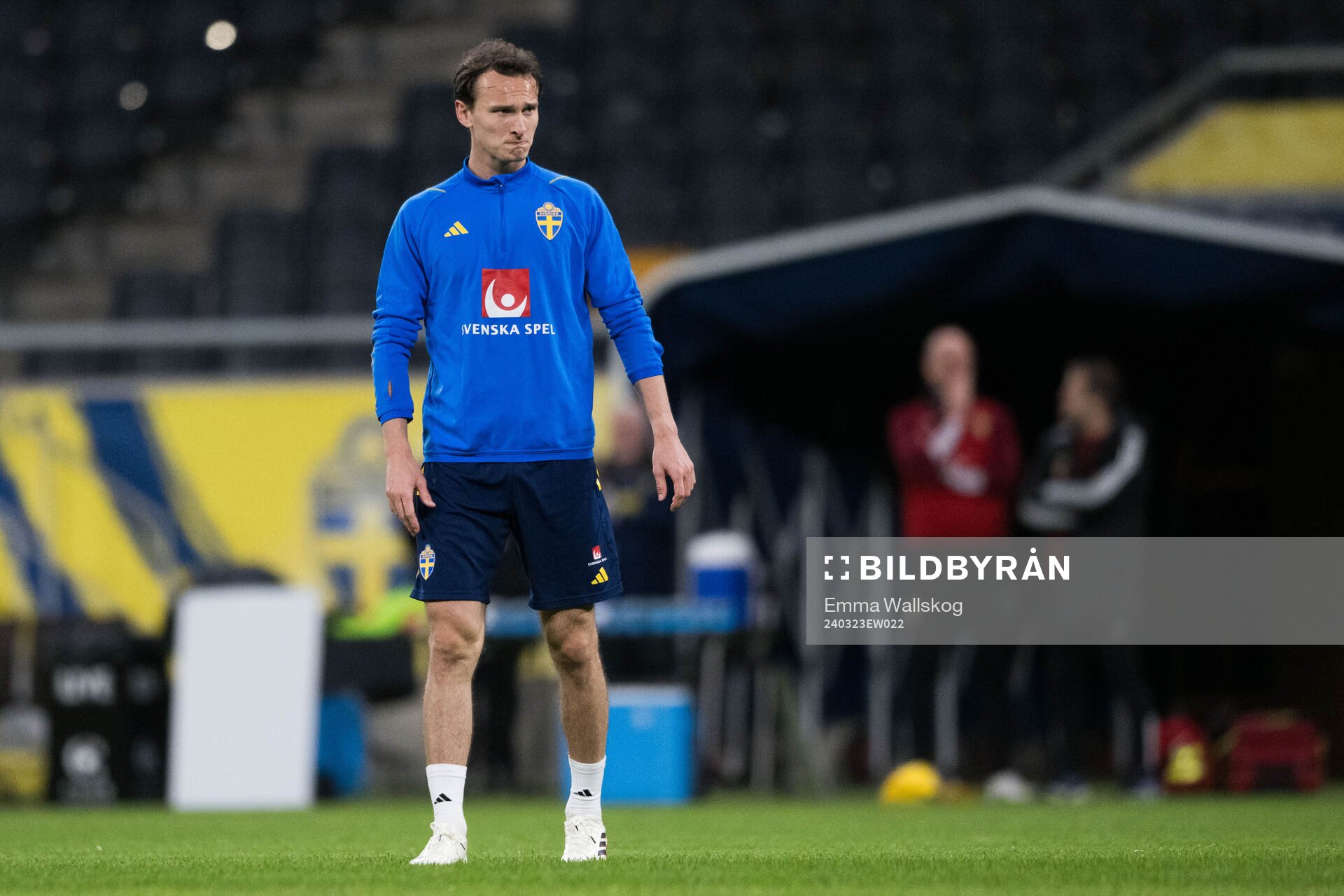 Hjalmar Ekdal of Sweden of the Swedish men's national
