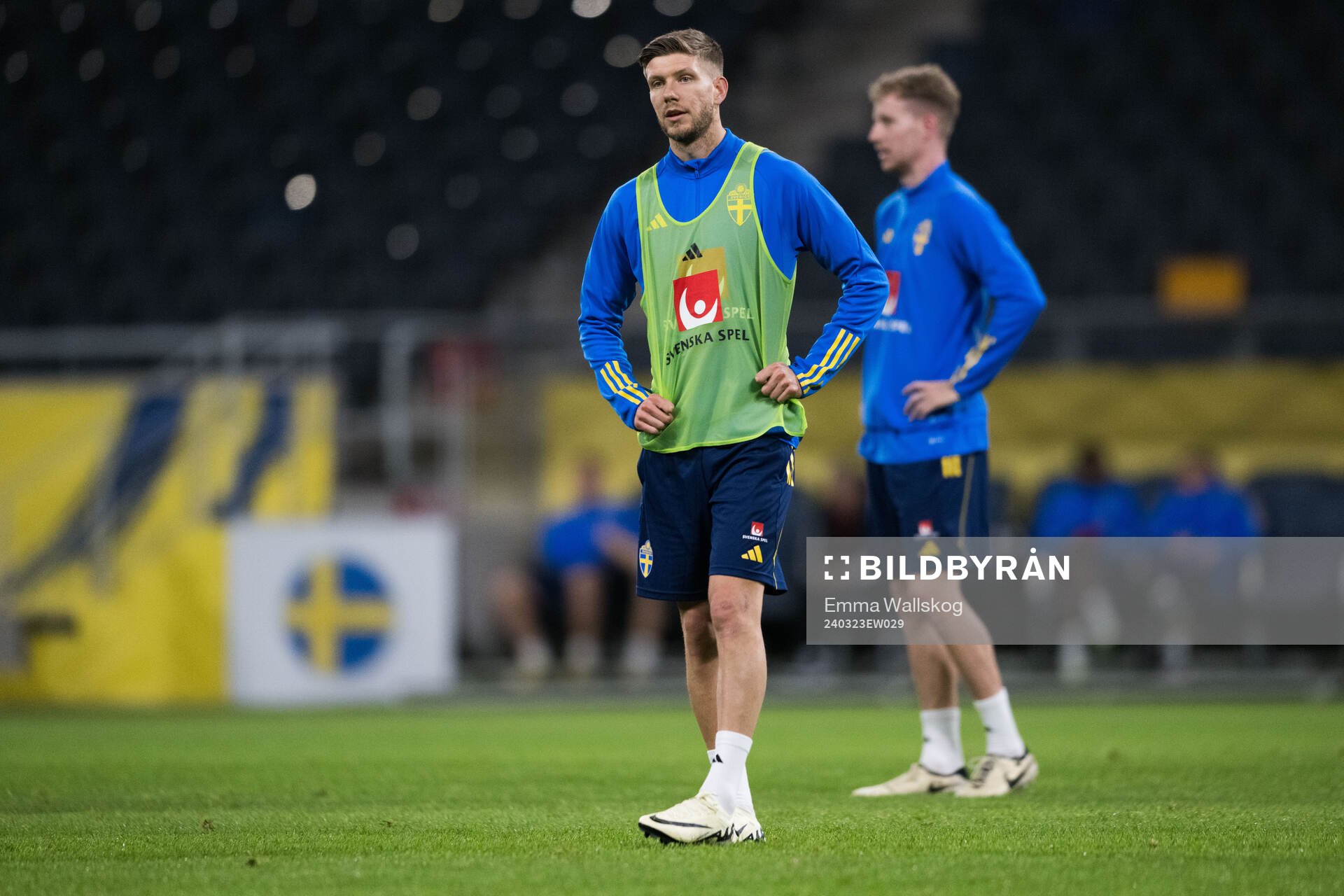 Anton Salétros of Sweden of the Swedish men's national