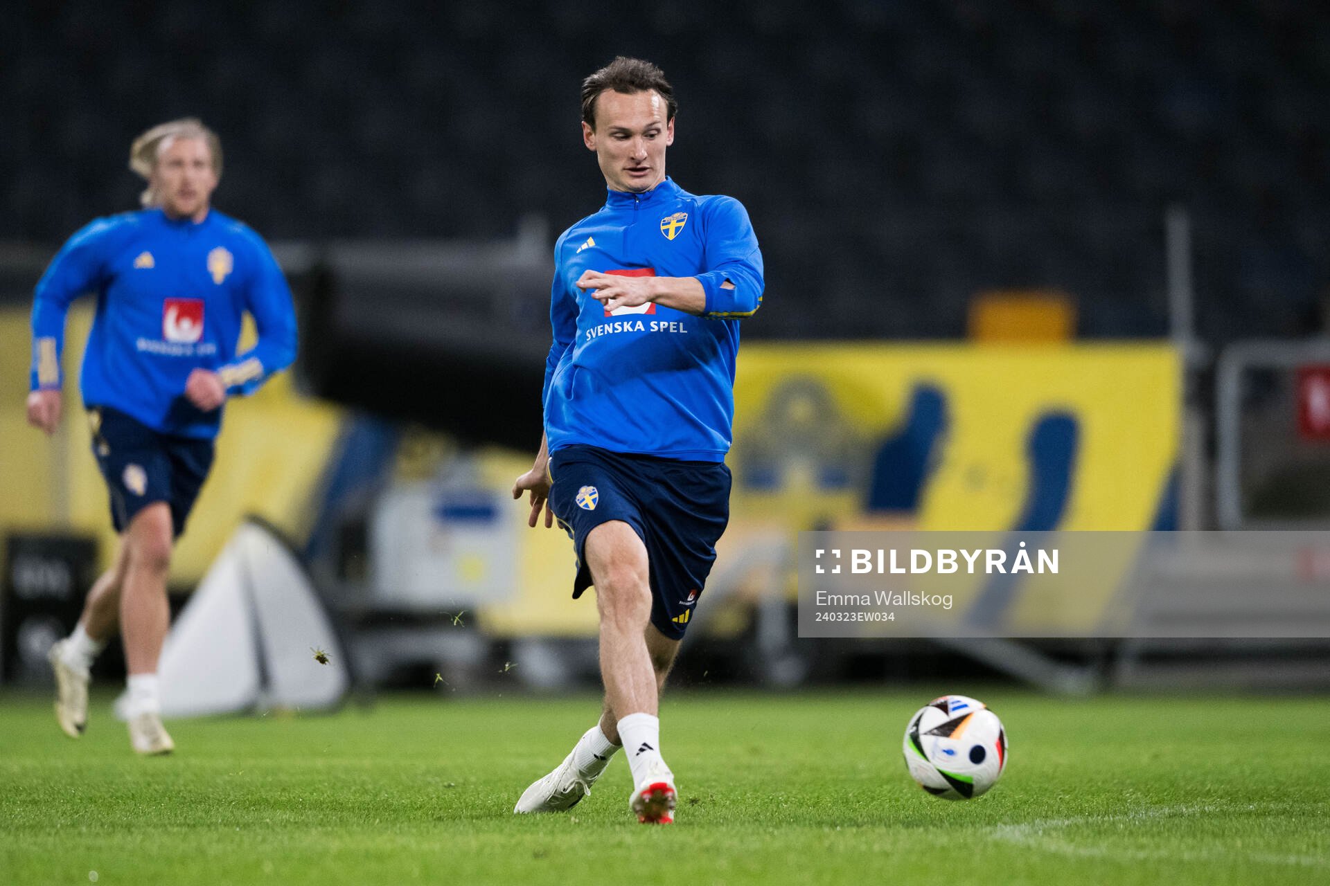 Hjalmar Ekdal of Sweden of the Swedish men's national