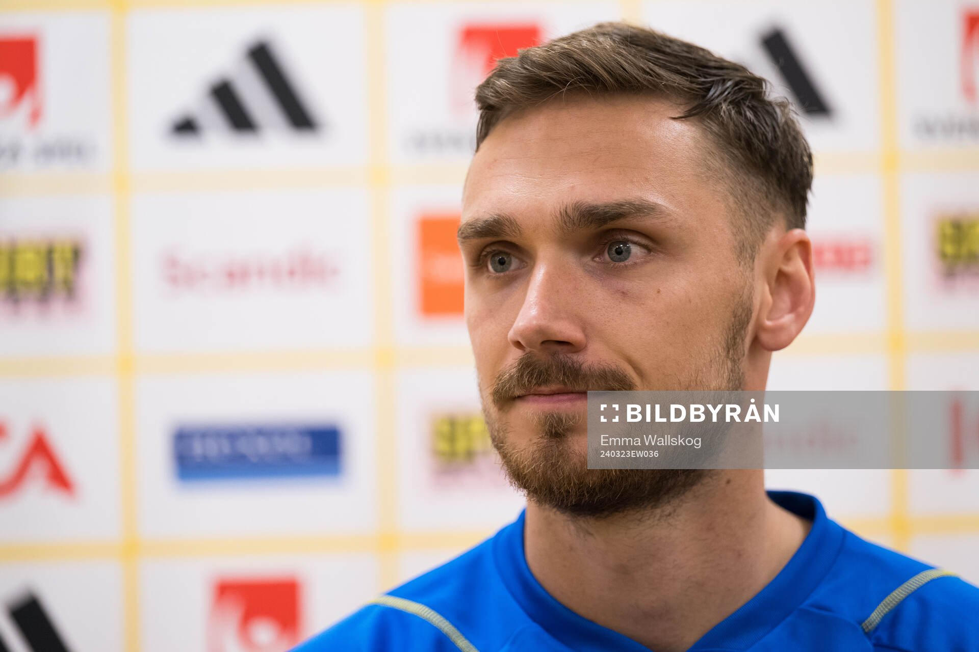 Linus Wahlqvist Egnell of Sweden of the Swedish men's