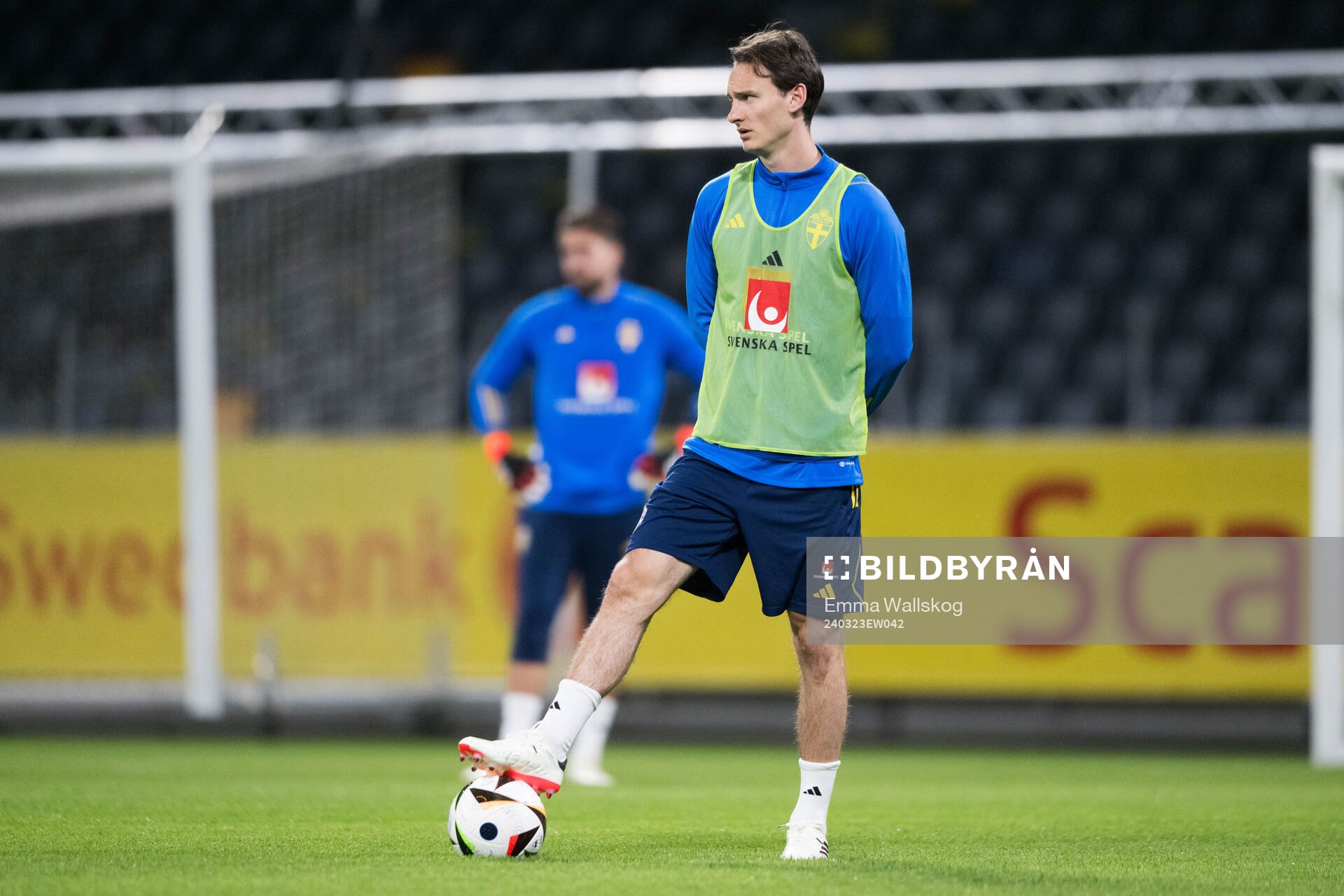 Hjalmar Ekdal of Sweden of the Swedish men's national
