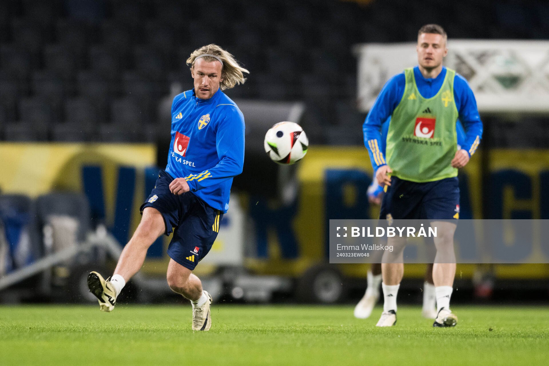 Emil Forsberg of Sweden of the Swedish men's national