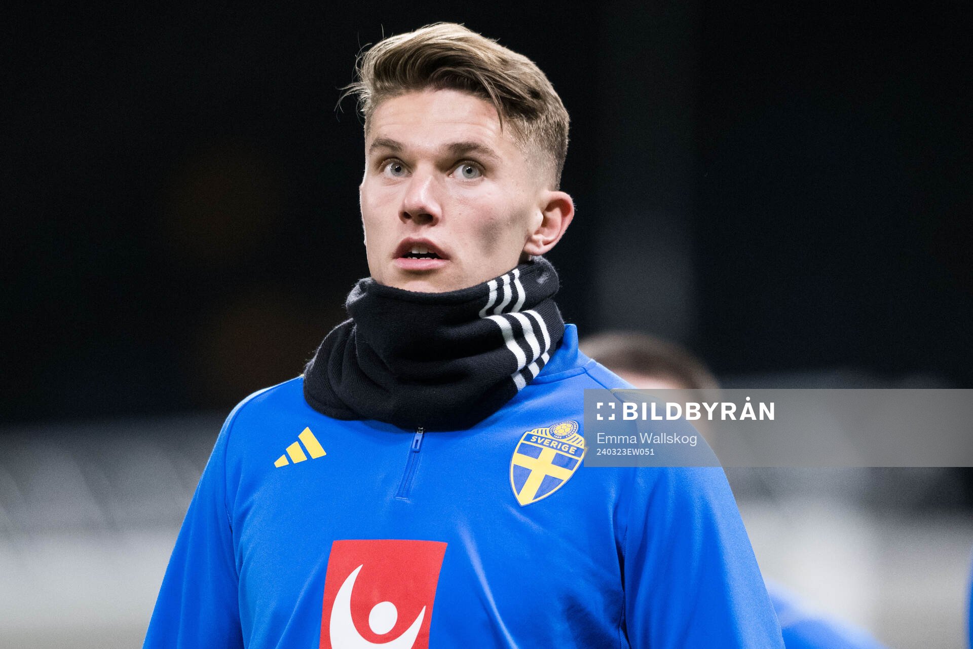 Viktor Gyökeres of Sweden of the Swedish men's national